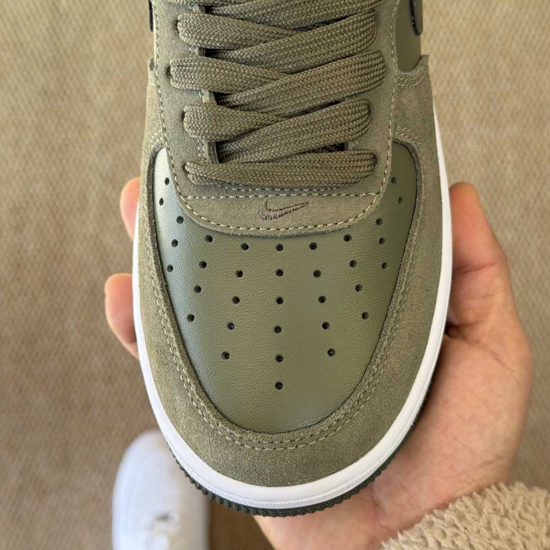 Nike Air Force 1 Low “Olive Suede” | IB6388-200 - DopestKickz