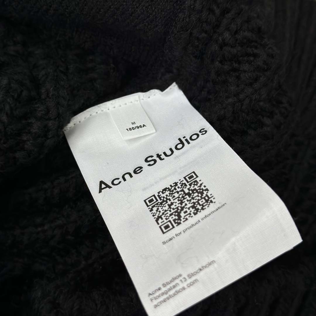 Acne Studios Wool Zip Cardigan - DopestKickz
