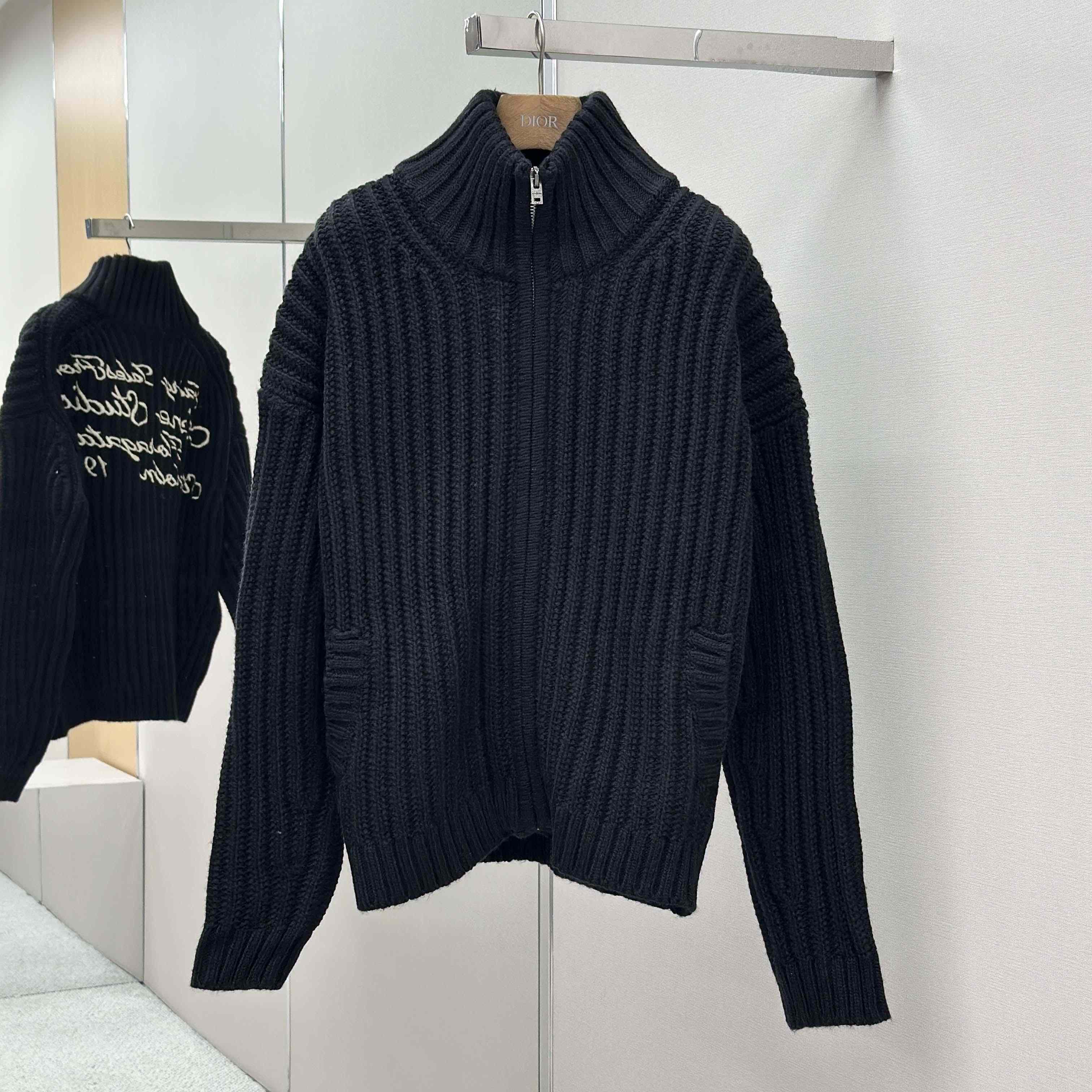 Acne Studios Wool Zip Cardigan - DopestKickz
