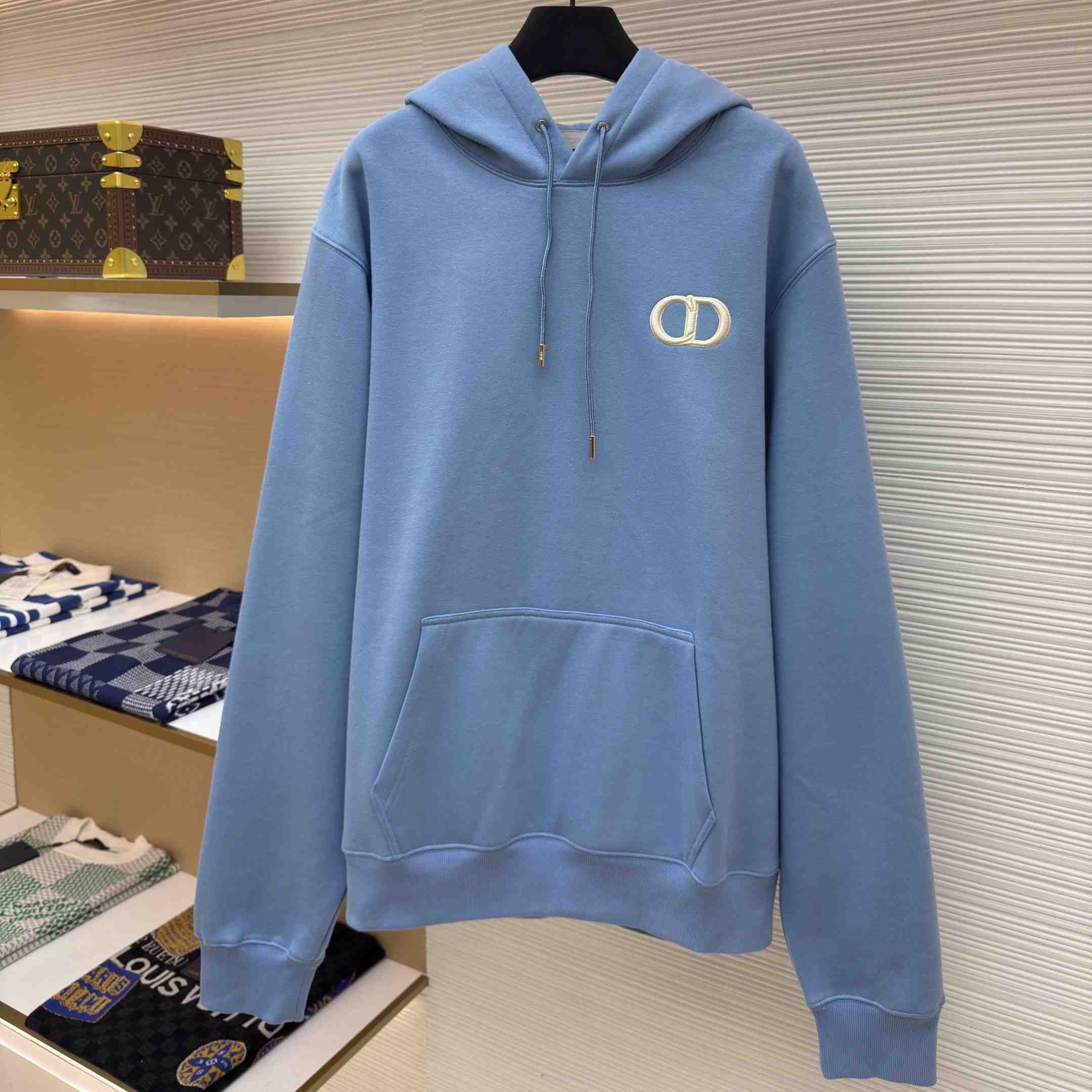 Dior CD Icon Cotton Hooded Sweatshirt - DopestKickz