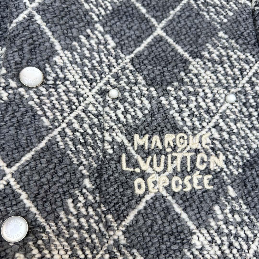 Louis Vuitton Chic Collarless Wool Jacket - DopestKickz