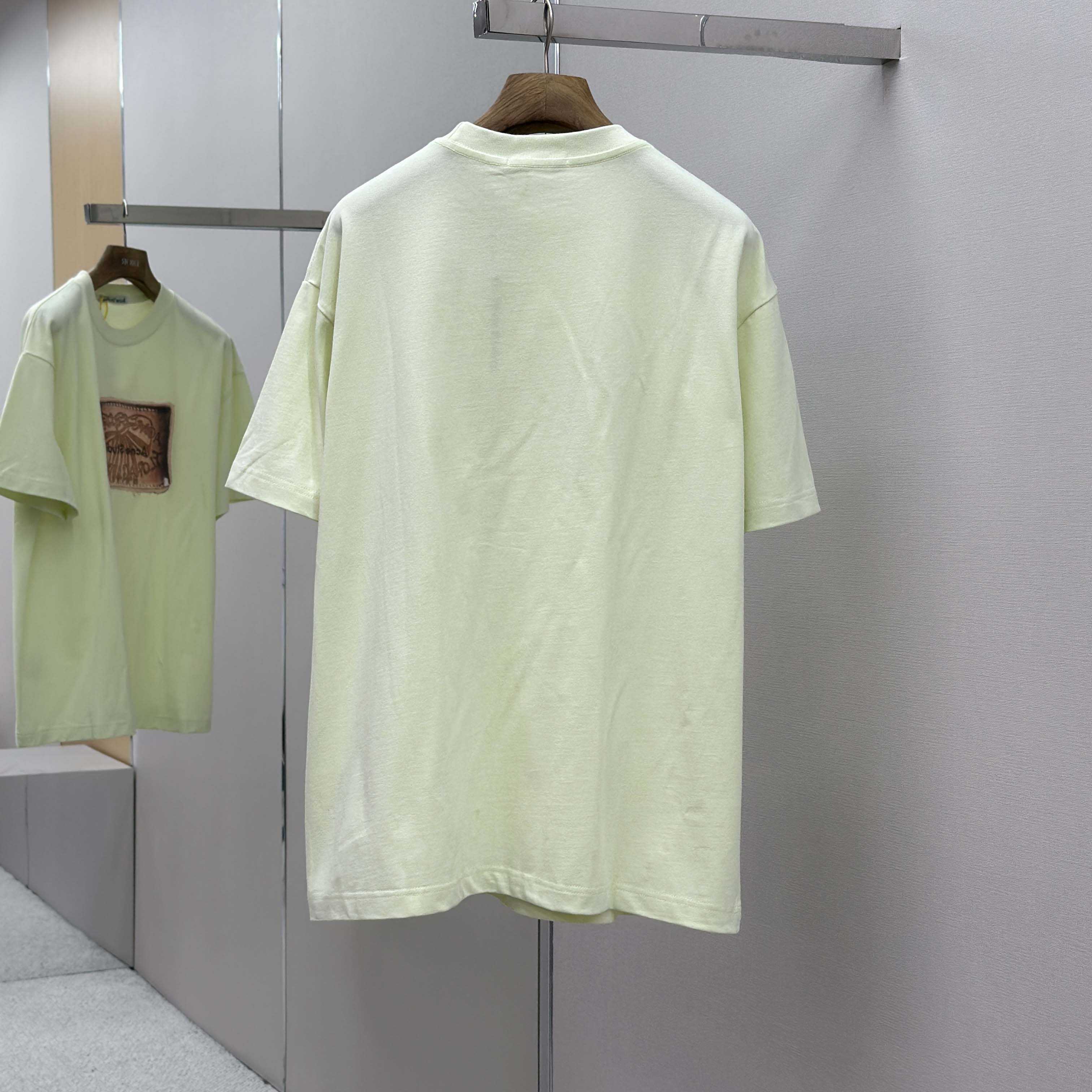 Acne Studios Logo T-shirt - Pistachio Green - DopestKickz