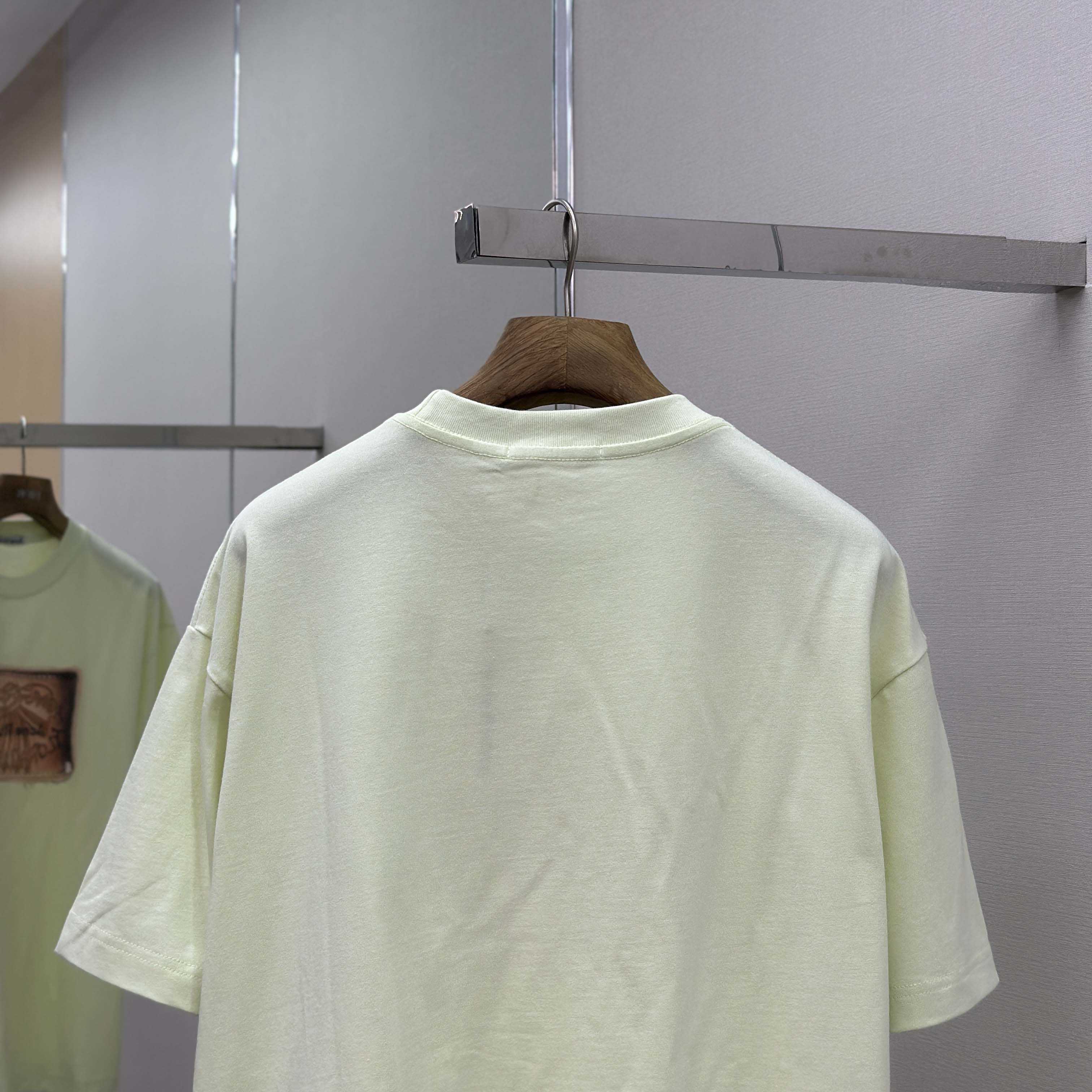 Acne Studios Logo T-shirt - Pistachio Green - DopestKickz