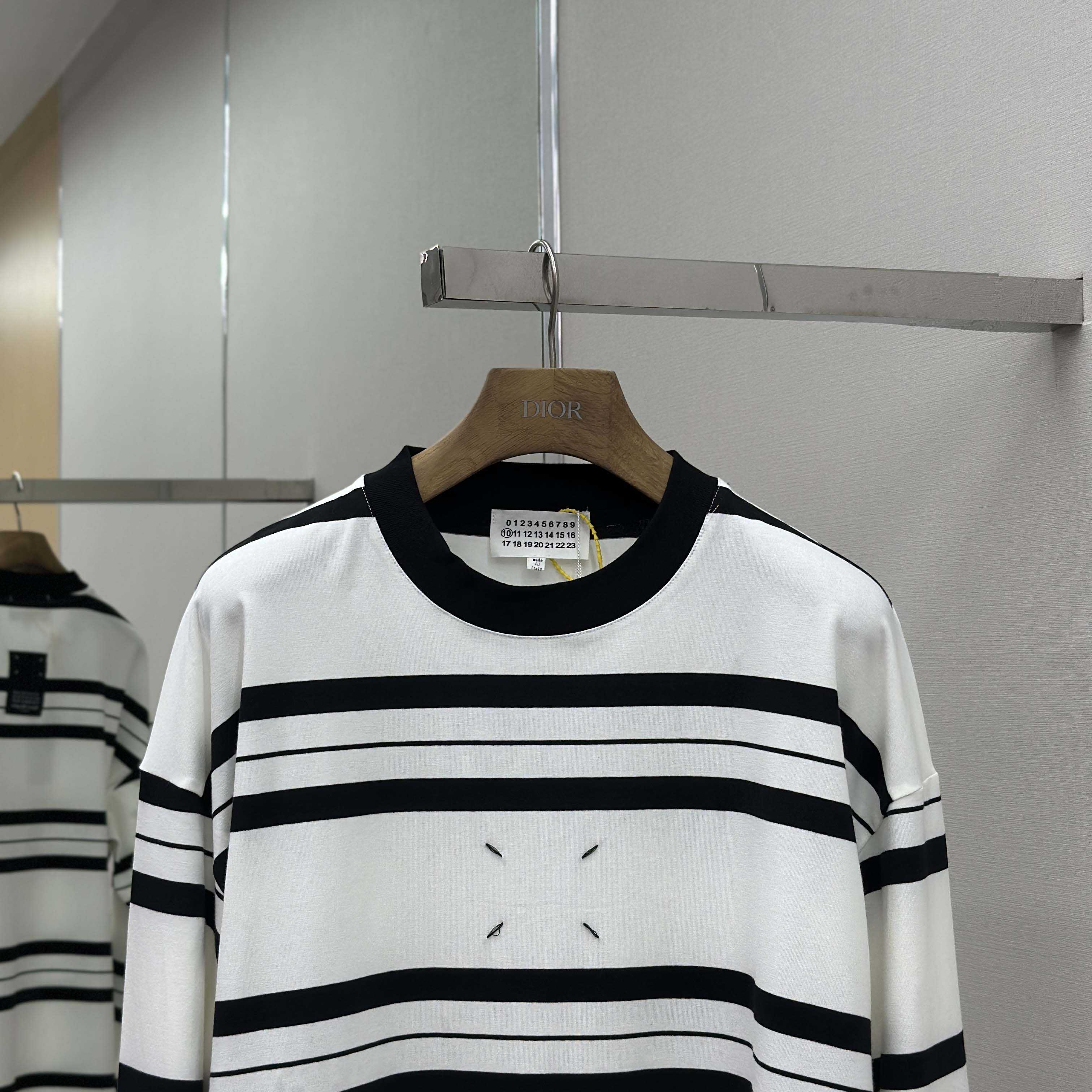 Maison Margiela Striped Long-sleeved - DopestKickz