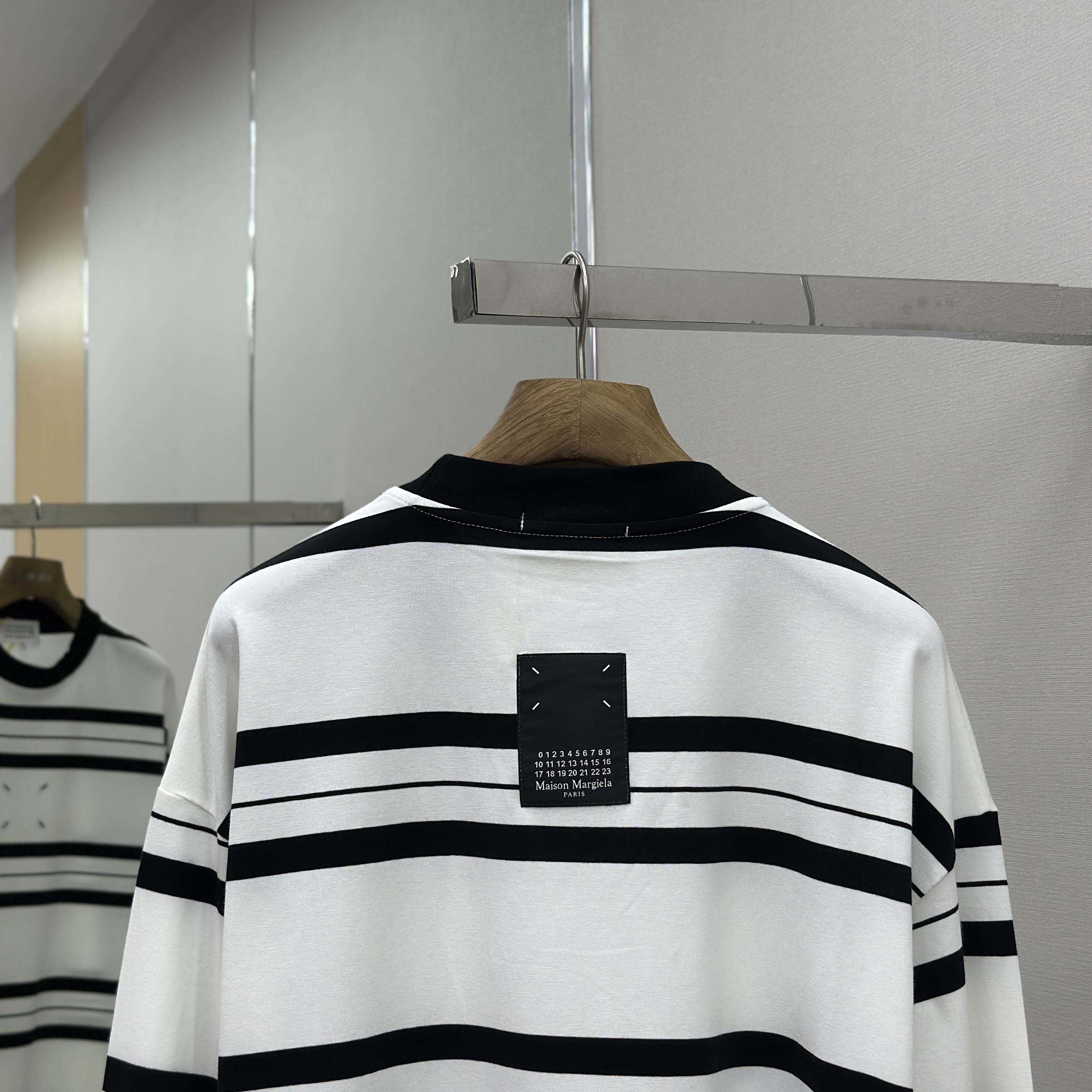 Maison Margiela Striped Long-sleeved - DopestKickz
