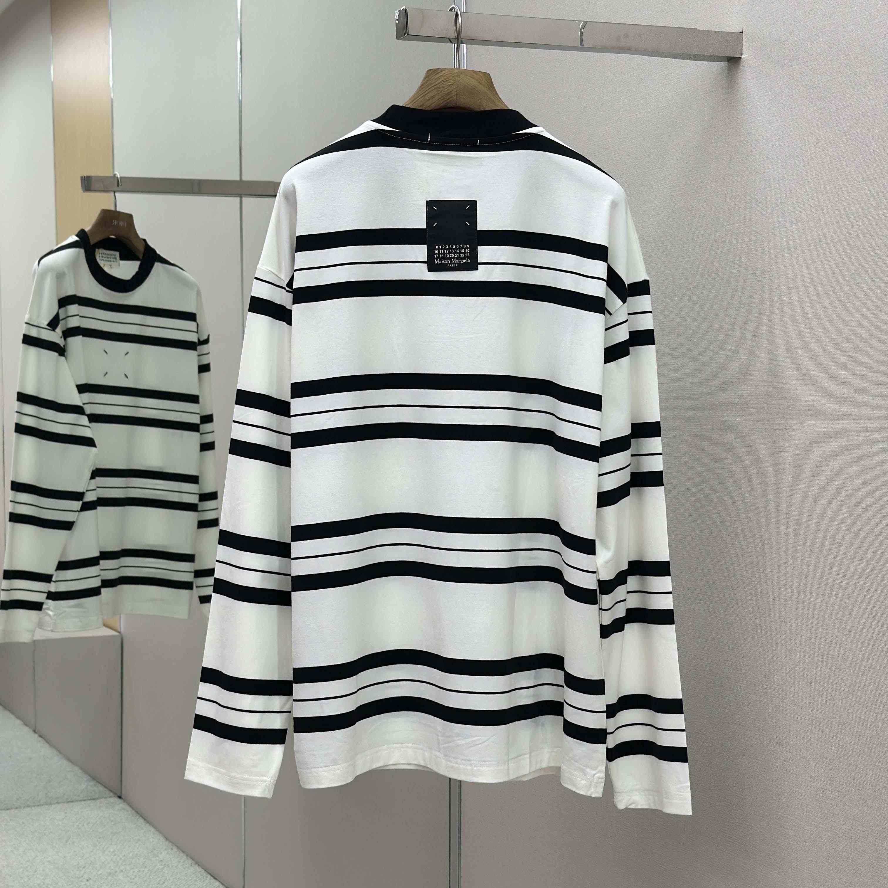 Maison Margiela Striped Long-sleeved - DopestKickz