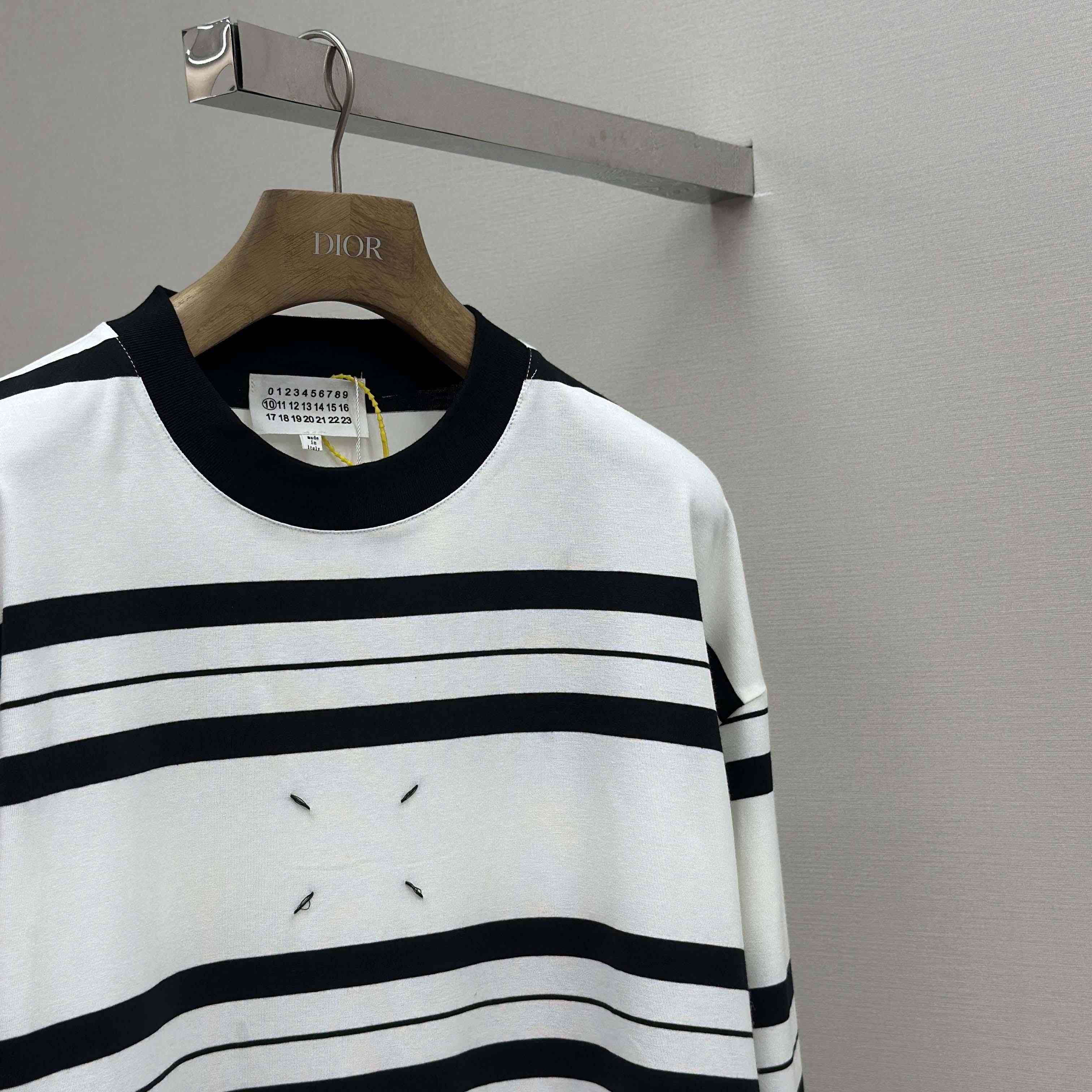 Maison Margiela Striped Long-sleeved - DopestKickz