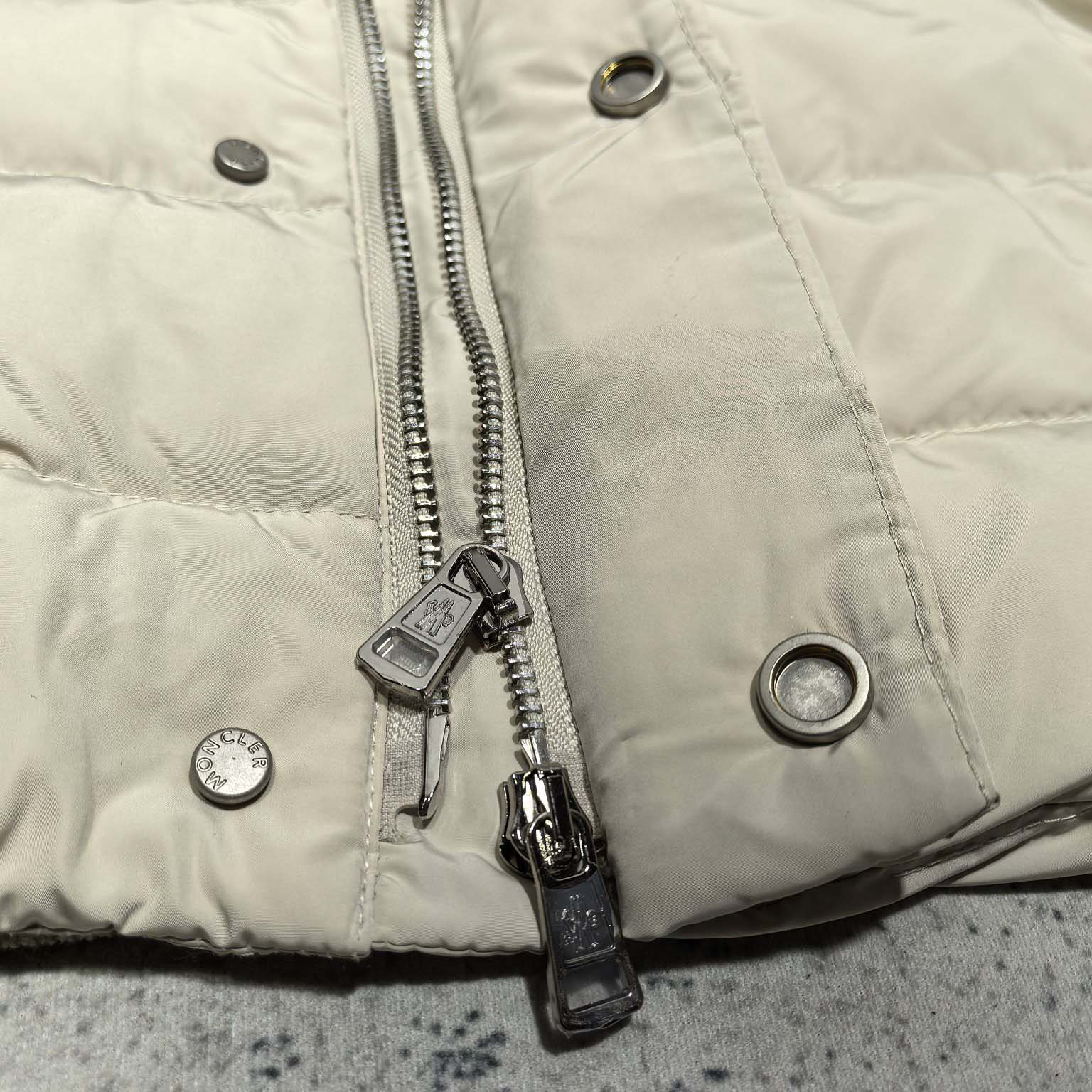 Moncler Ribbed Cotton and Quilted Shell Down Zip-Up Cardigan - DopestKickz