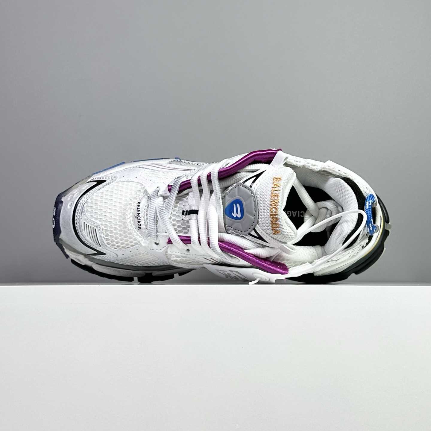 Balenciaga Runner Sneaker In White - DopestKickz