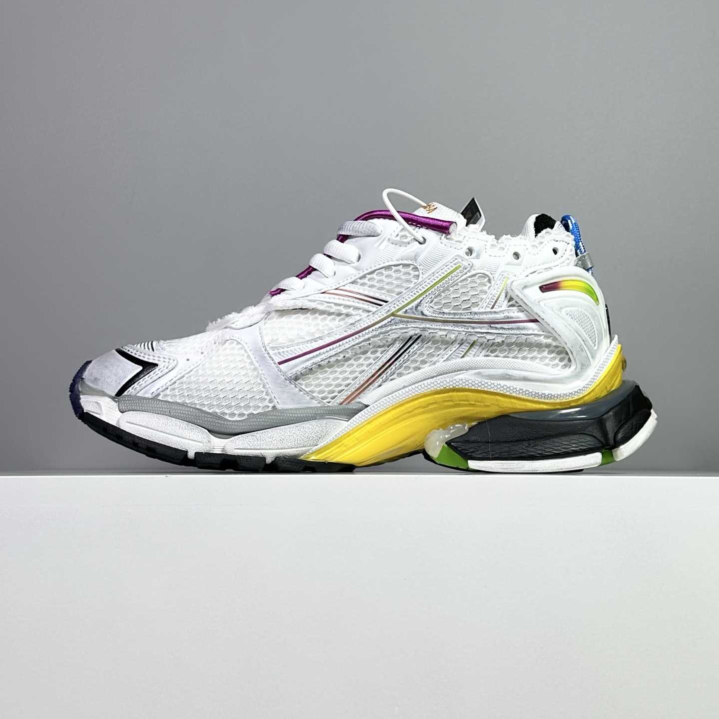 Balenciaga Runner Sneaker In White - DopestKickz