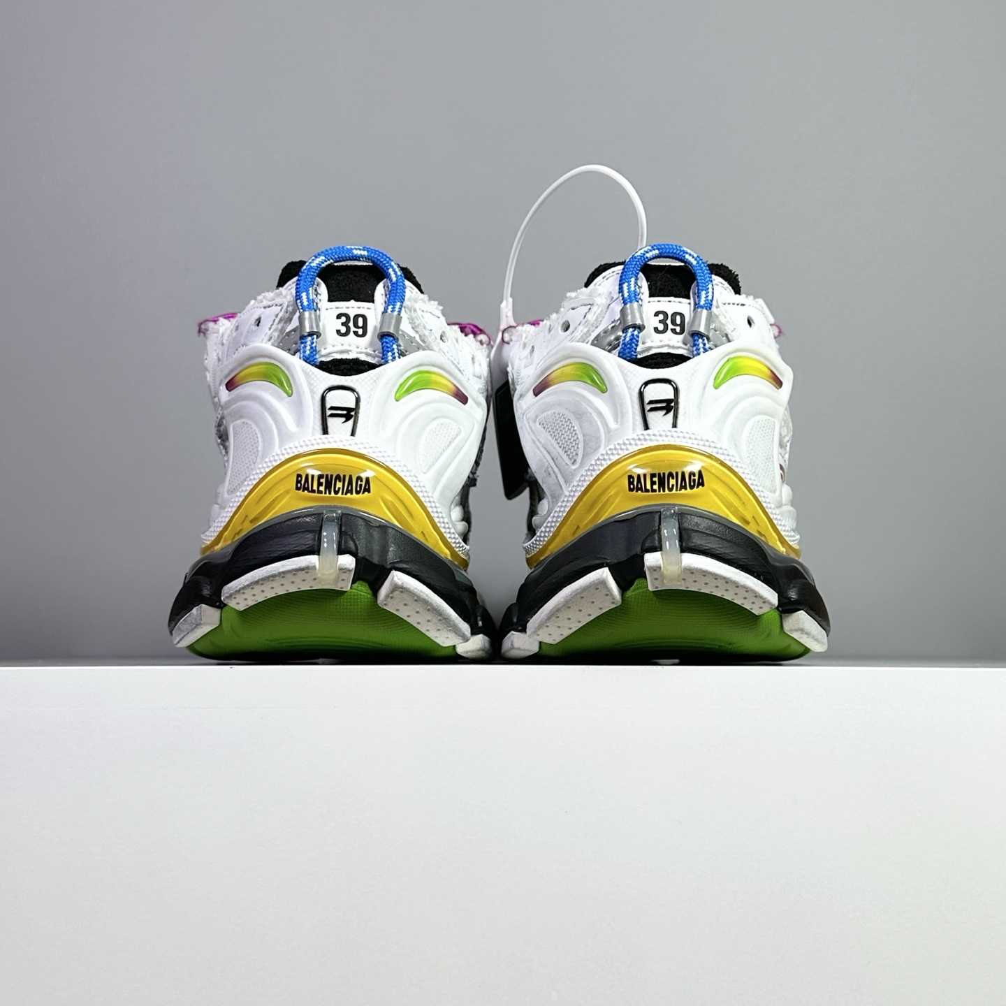 Balenciaga Runner Sneaker In White - DopestKickz