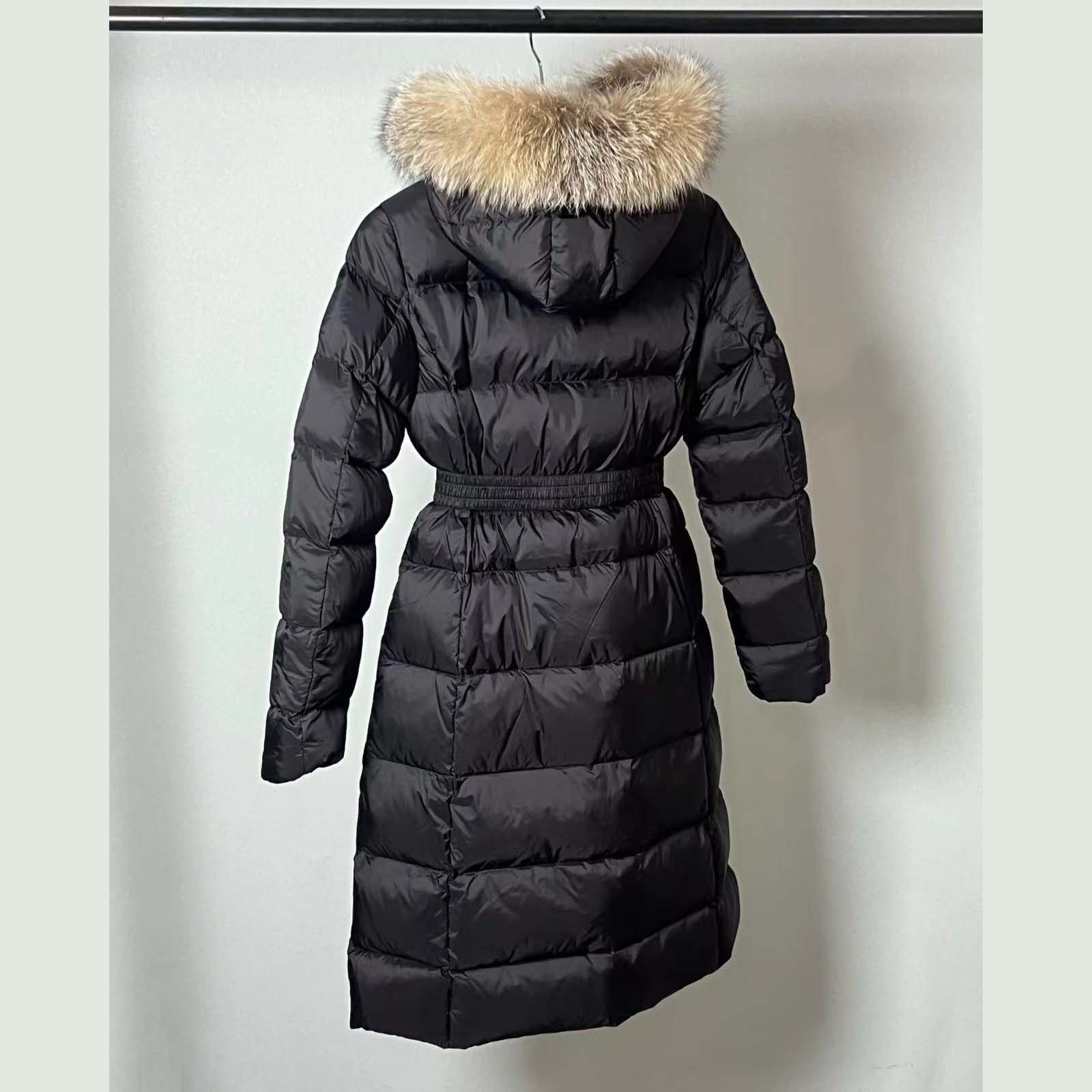 Moncler Boedic Down Jacket With A Detachable Shearling Trim - DopestKickz
