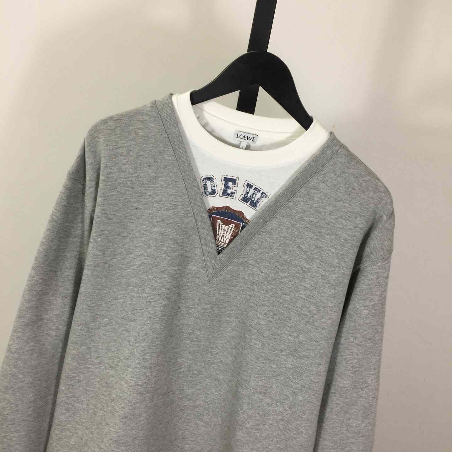 Loewe Sweatshirt In Cotton - DopestKickz
