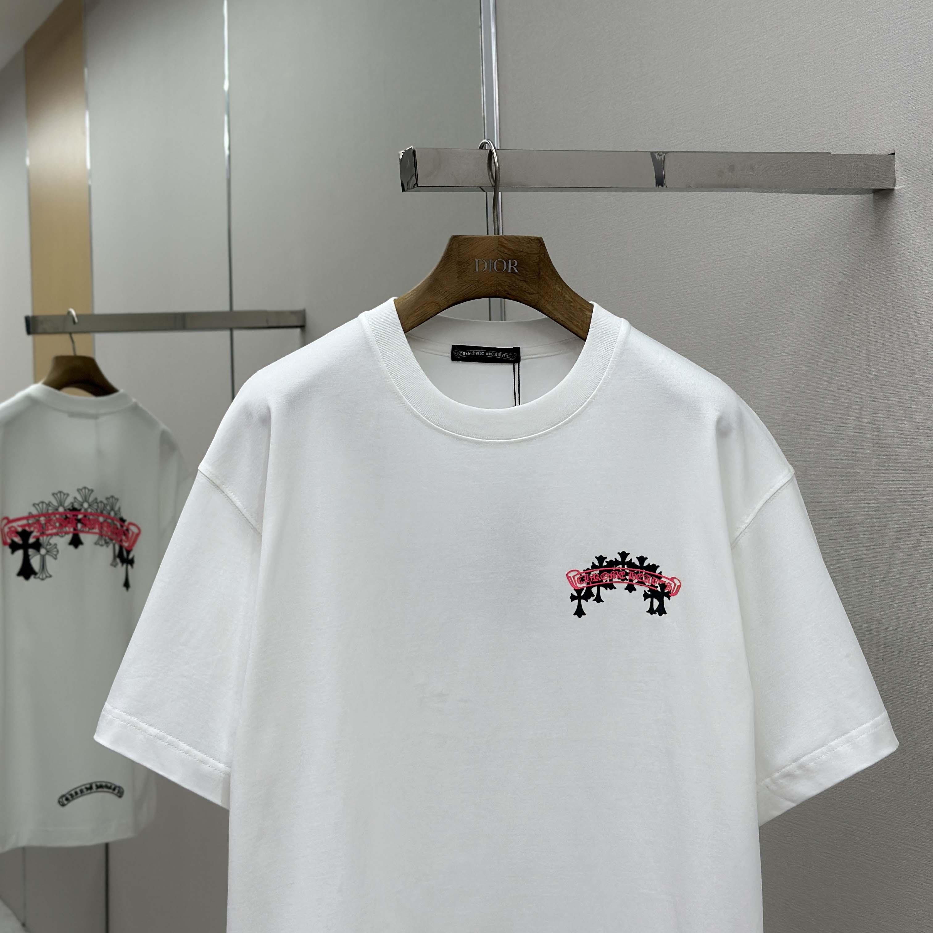 Chrome Hearts Cotton Tee - DopestKickz