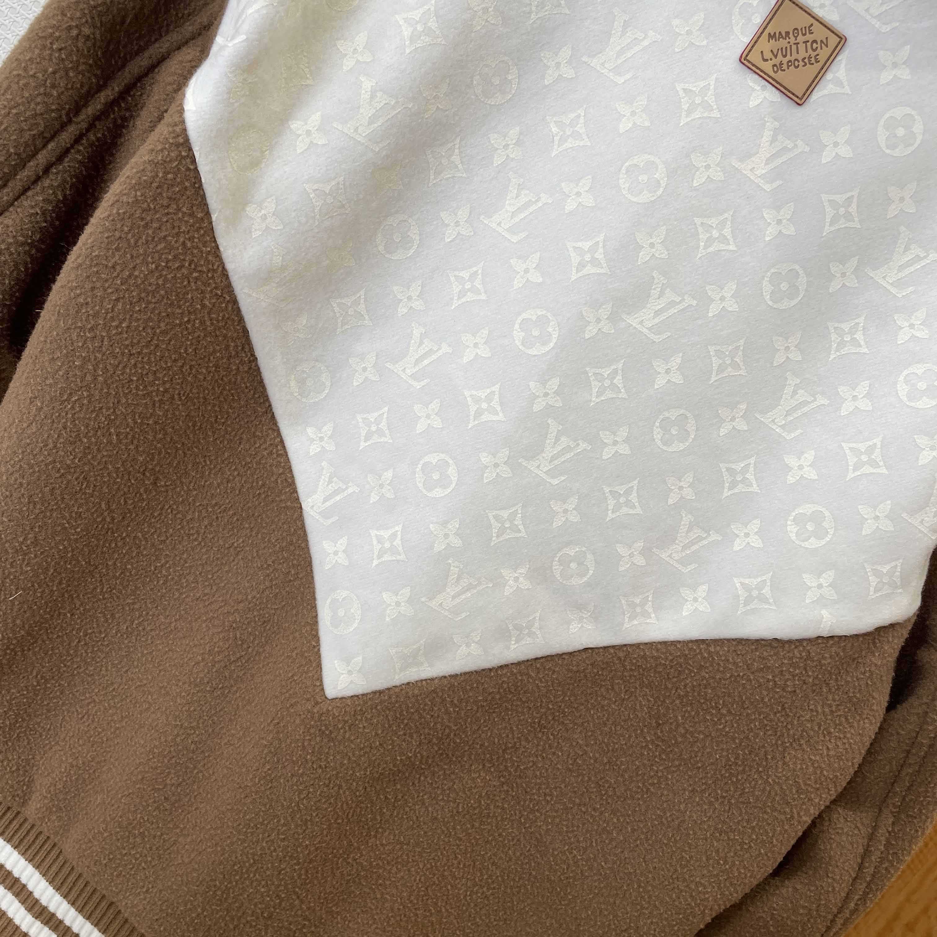 Louis Vuitton Monogram Blouson With Shearling Collar  1AJBD1 - DopestKickz