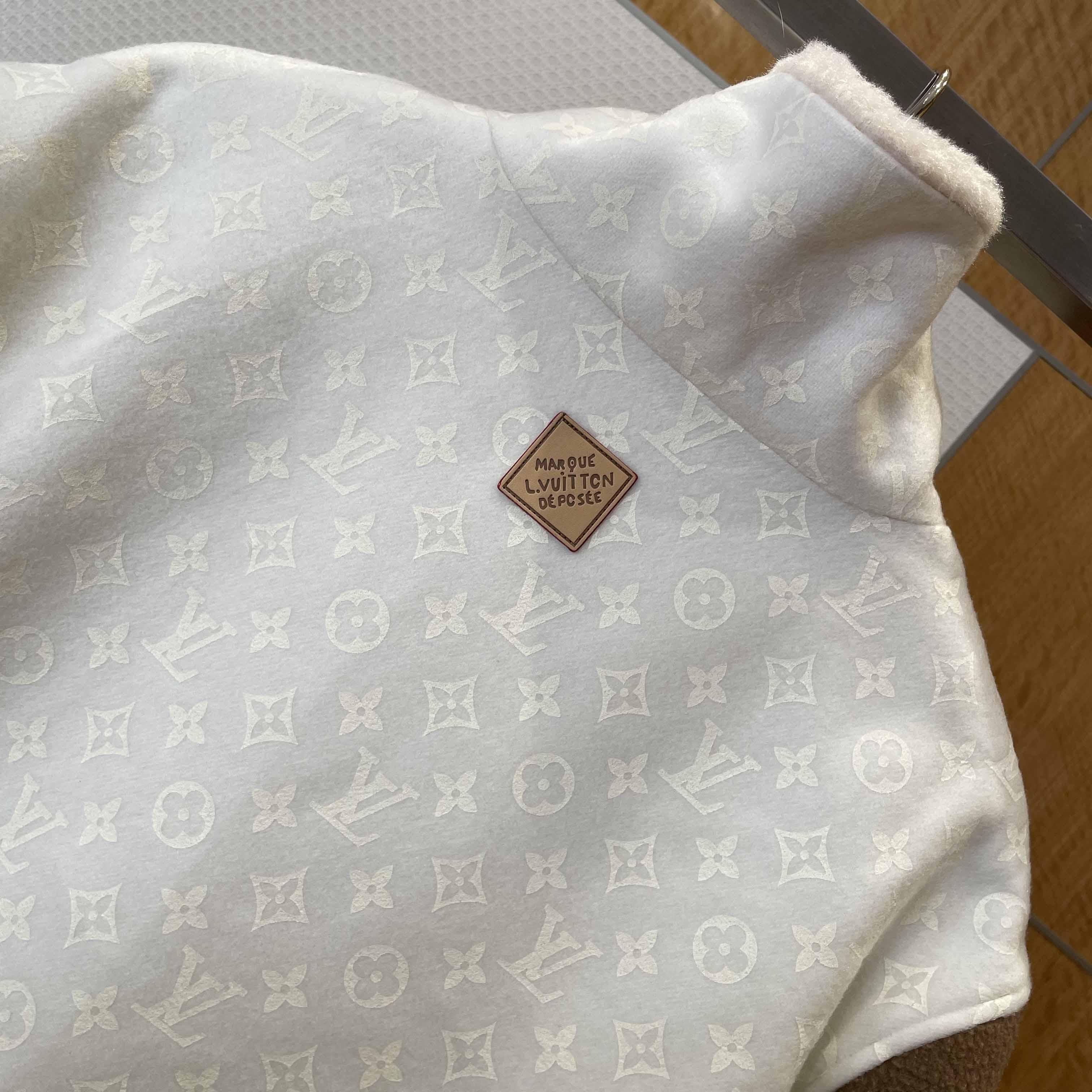 Louis Vuitton Monogram Blouson With Shearling Collar  1AJBD1 - DopestKickz