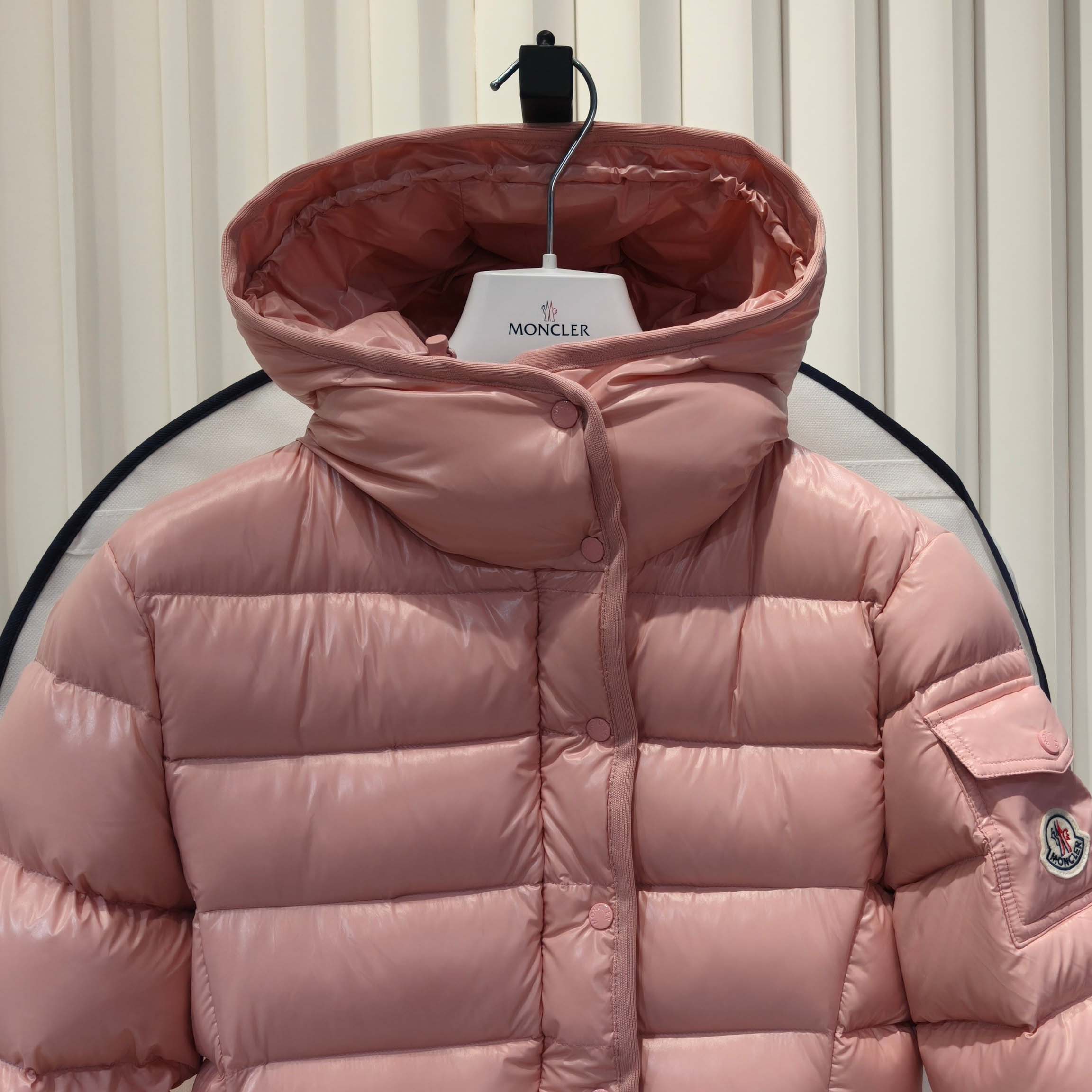 Moncler Barante Hooded Short Down Jacket - DopestKickz