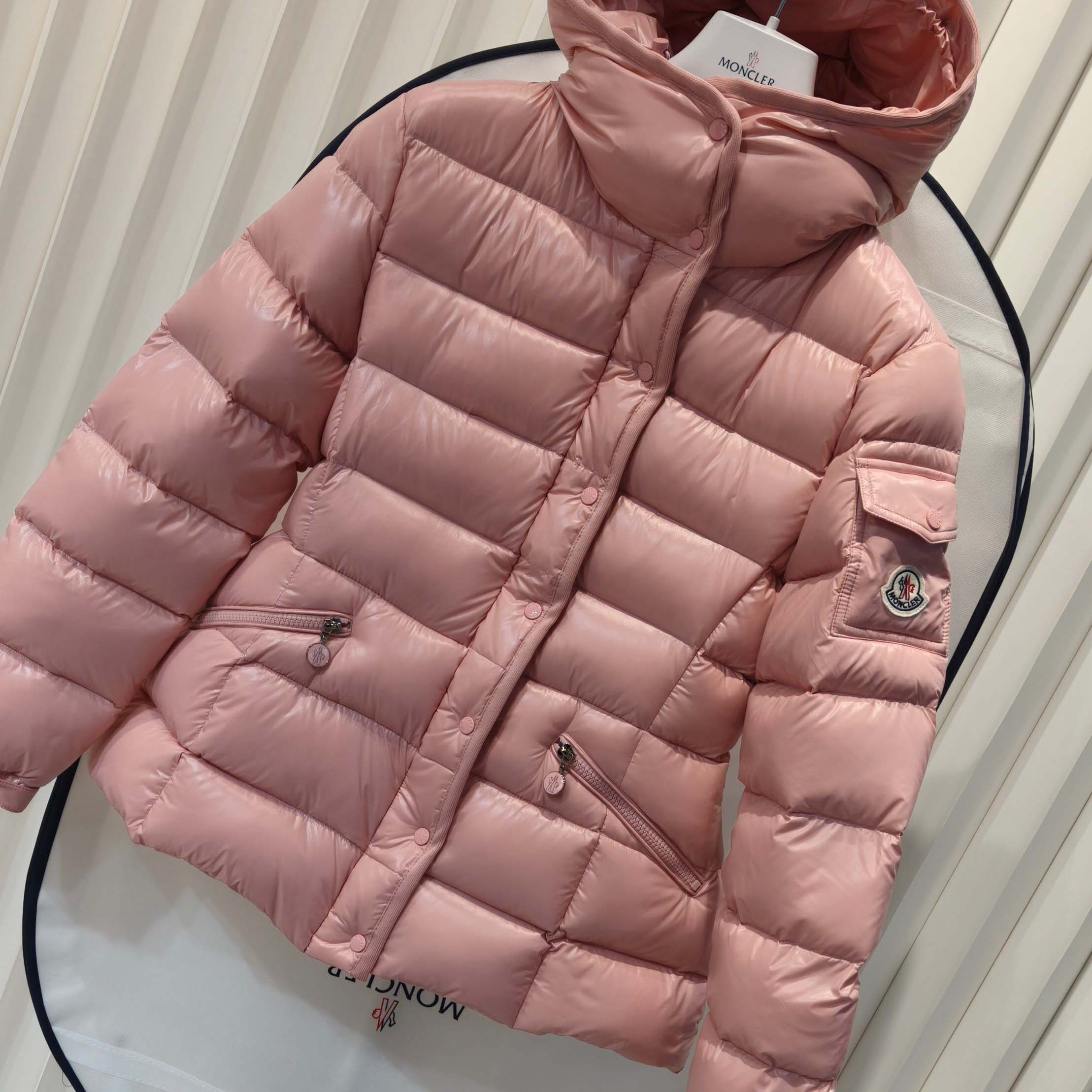 Moncler Barante Hooded Short Down Jacket - DopestKickz
