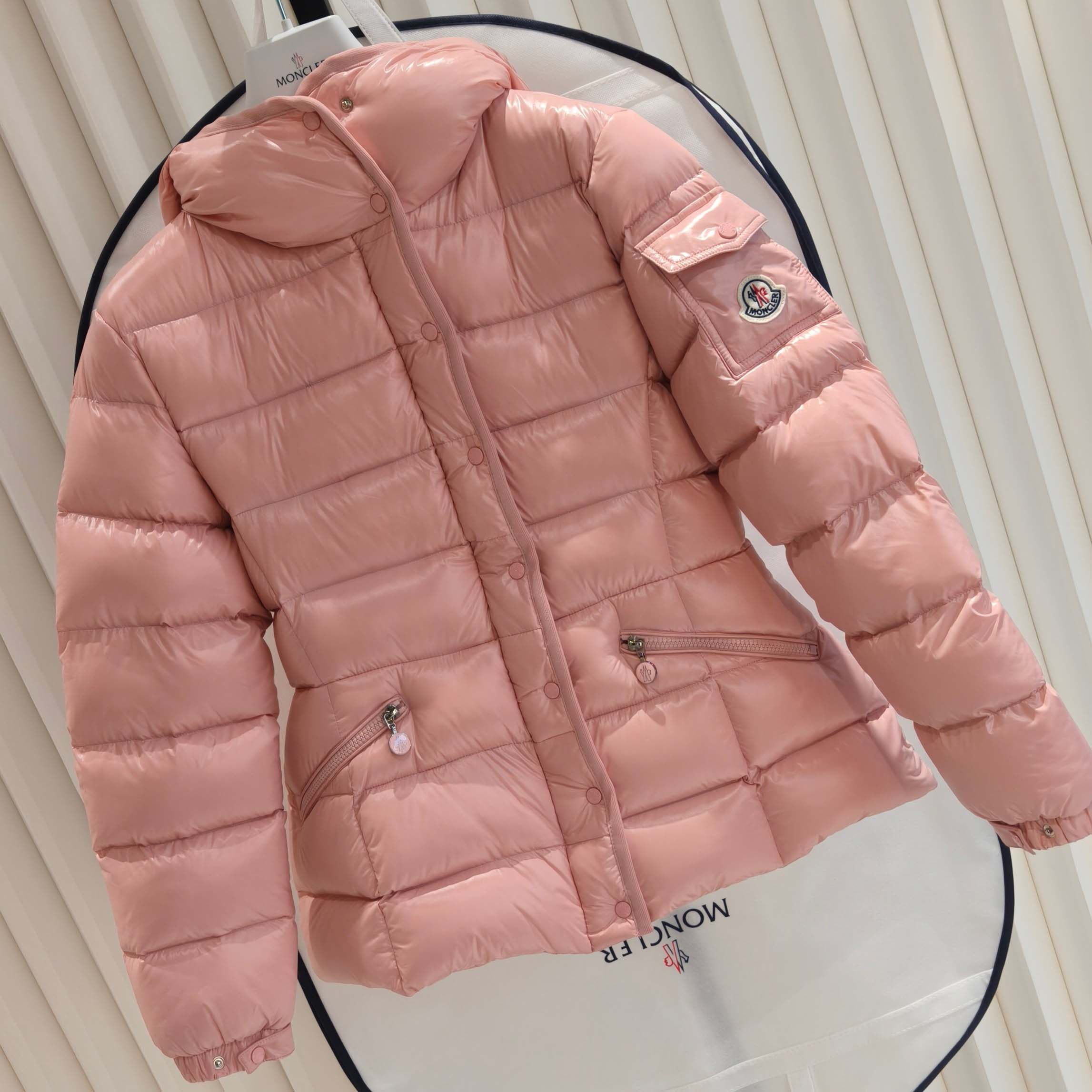 Moncler Barante Hooded Short Down Jacket - DopestKickz