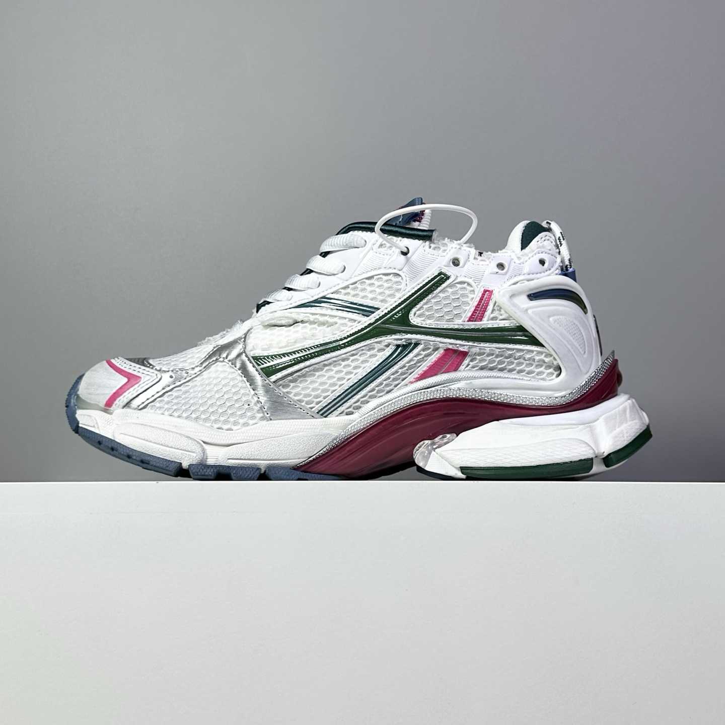 Balenciaga Runner Sneaker In White - DopestKickz