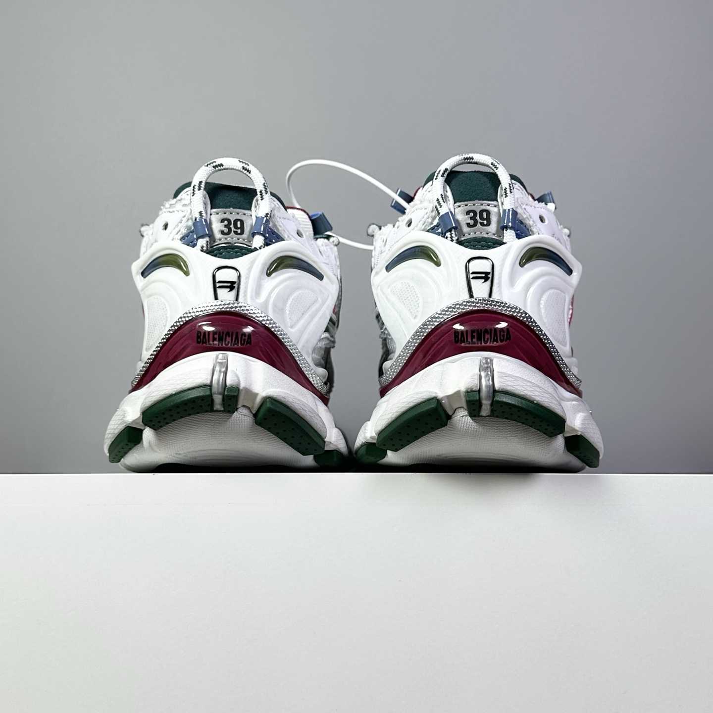 Balenciaga Runner Sneaker In White - DopestKickz