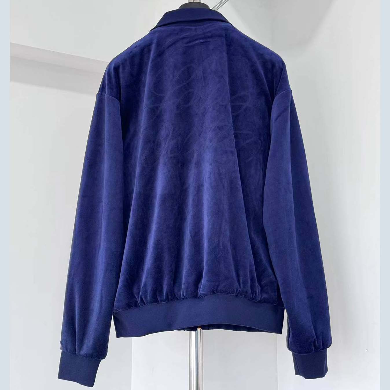 Louis Vuitton Chic Velvet Track Top - DopestKickz