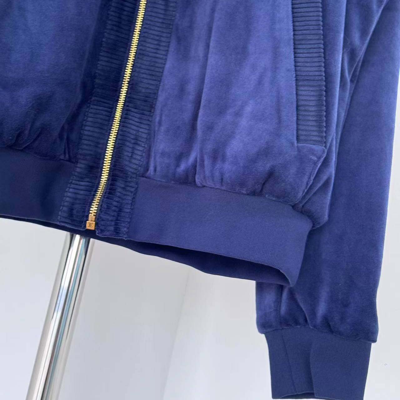 Louis Vuitton Chic Velvet Track Top - DopestKickz