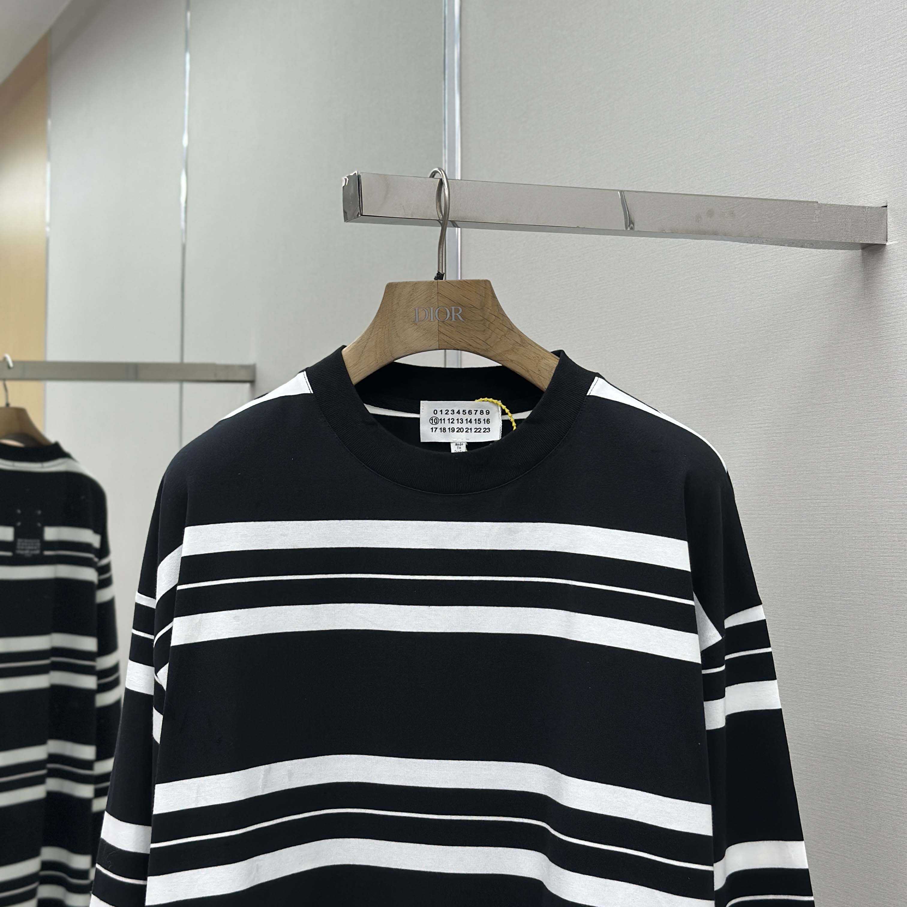 Maison Margiela Striped Long-sleeved - DopestKickz