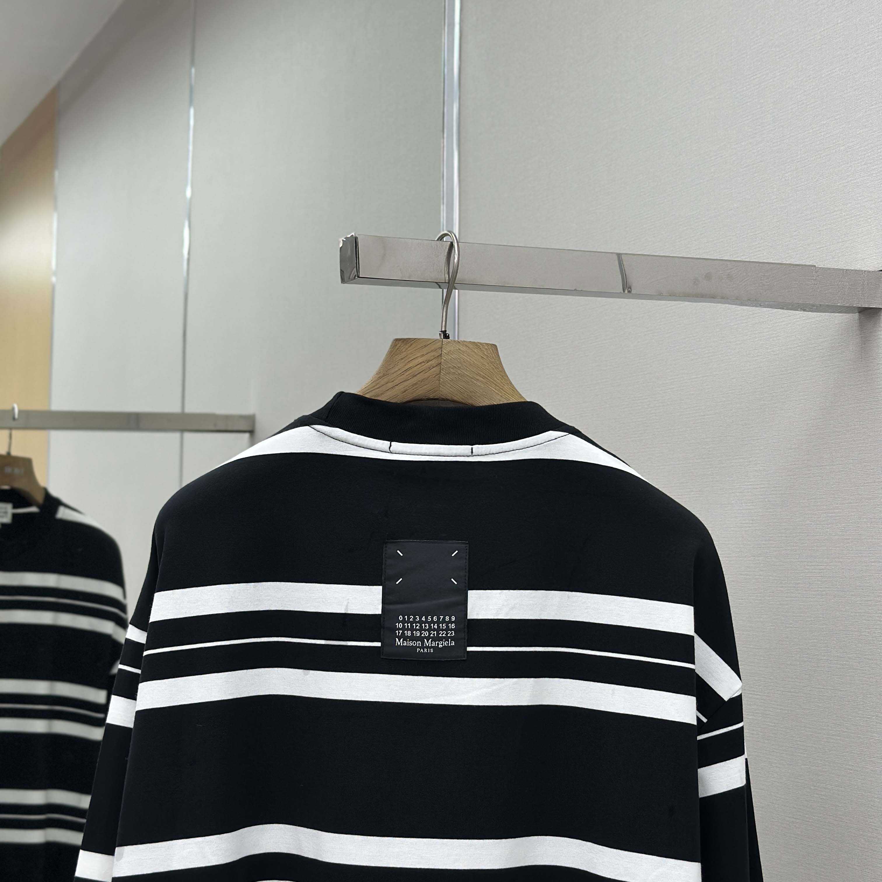 Maison Margiela Striped Long-sleeved - DopestKickz