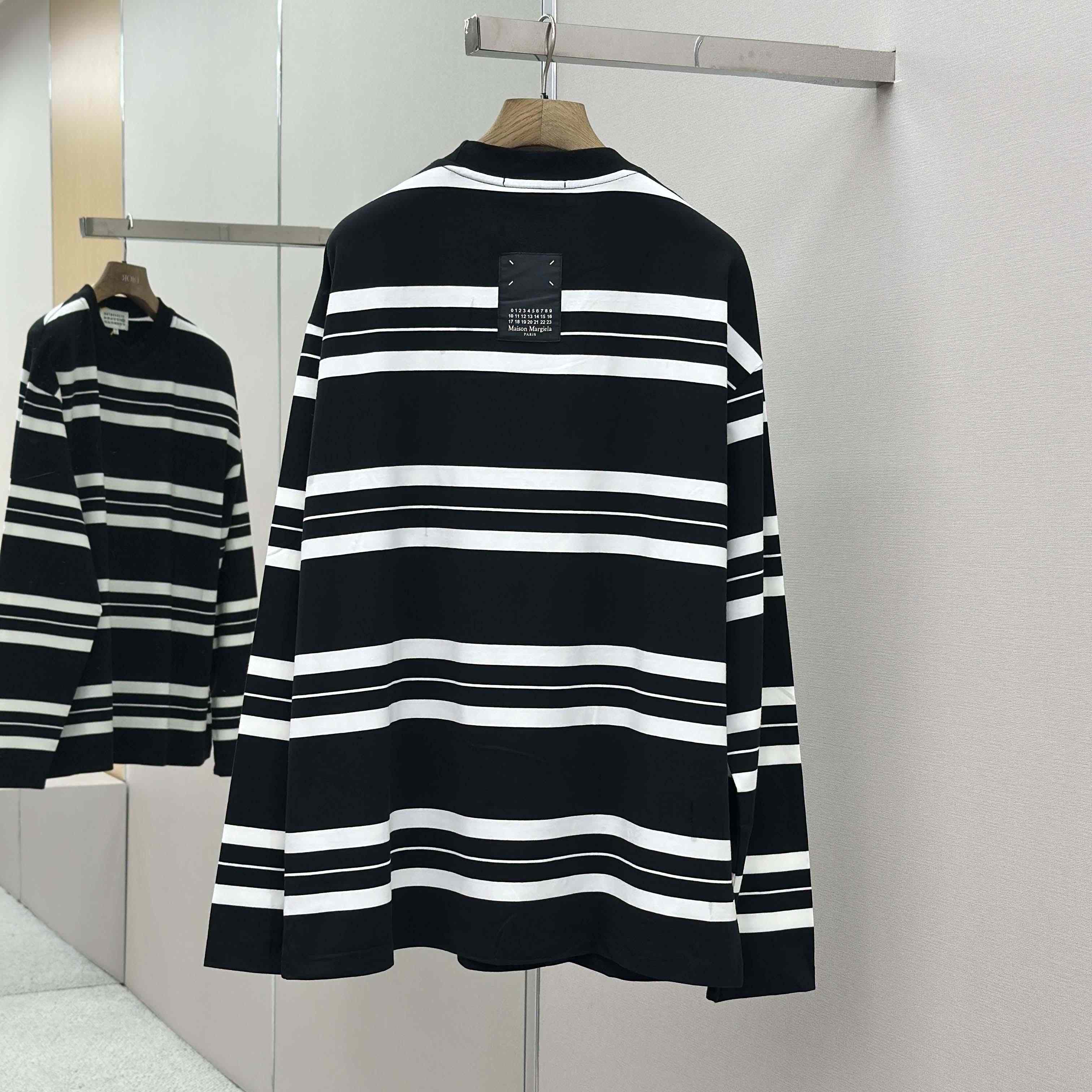 Maison Margiela Striped Long-sleeved - DopestKickz