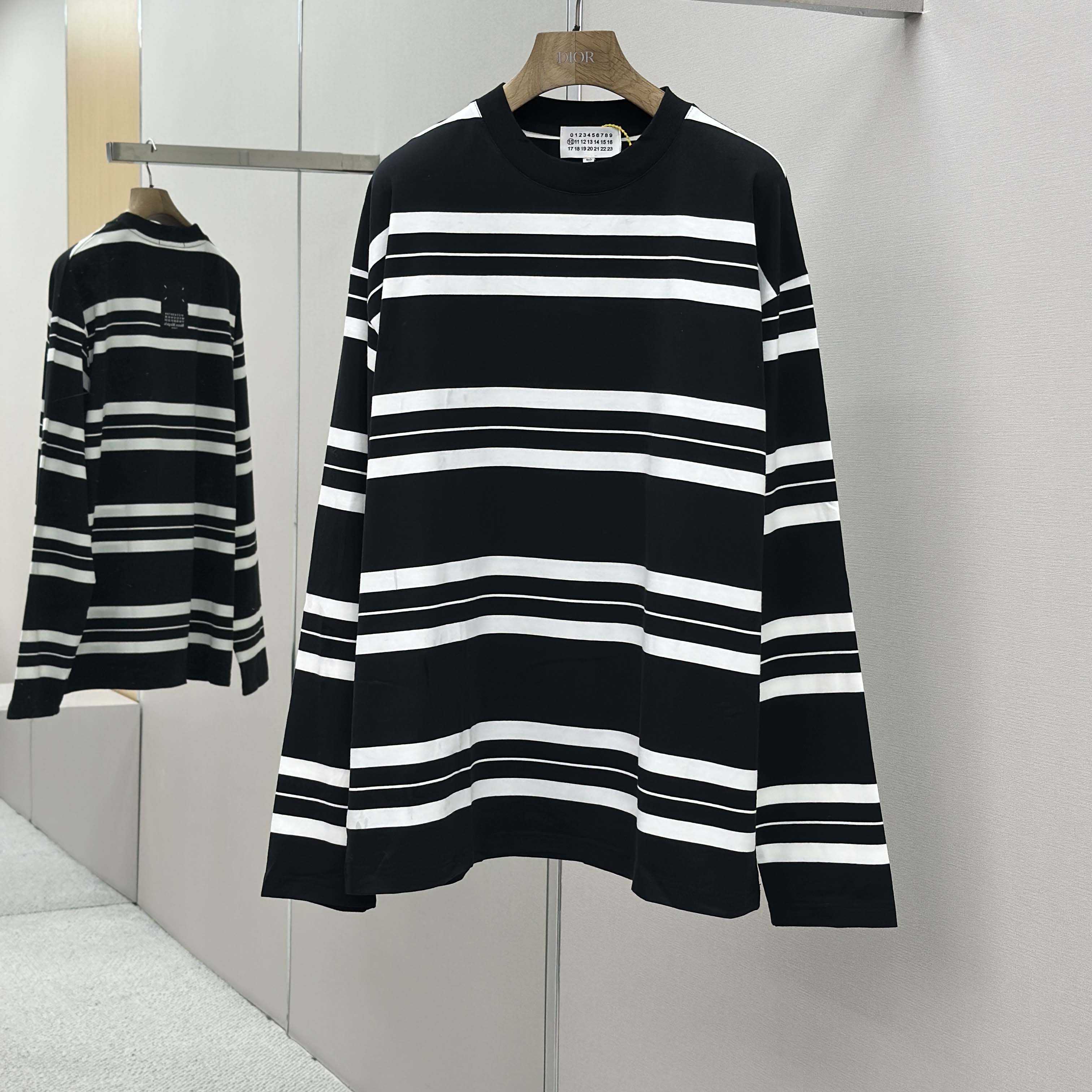 Maison Margiela Striped Long-sleeved - DopestKickz