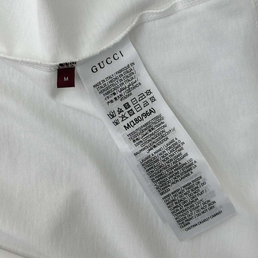 Gucci Cotton Jersey T-shirt With Embroidery - DopestKickz