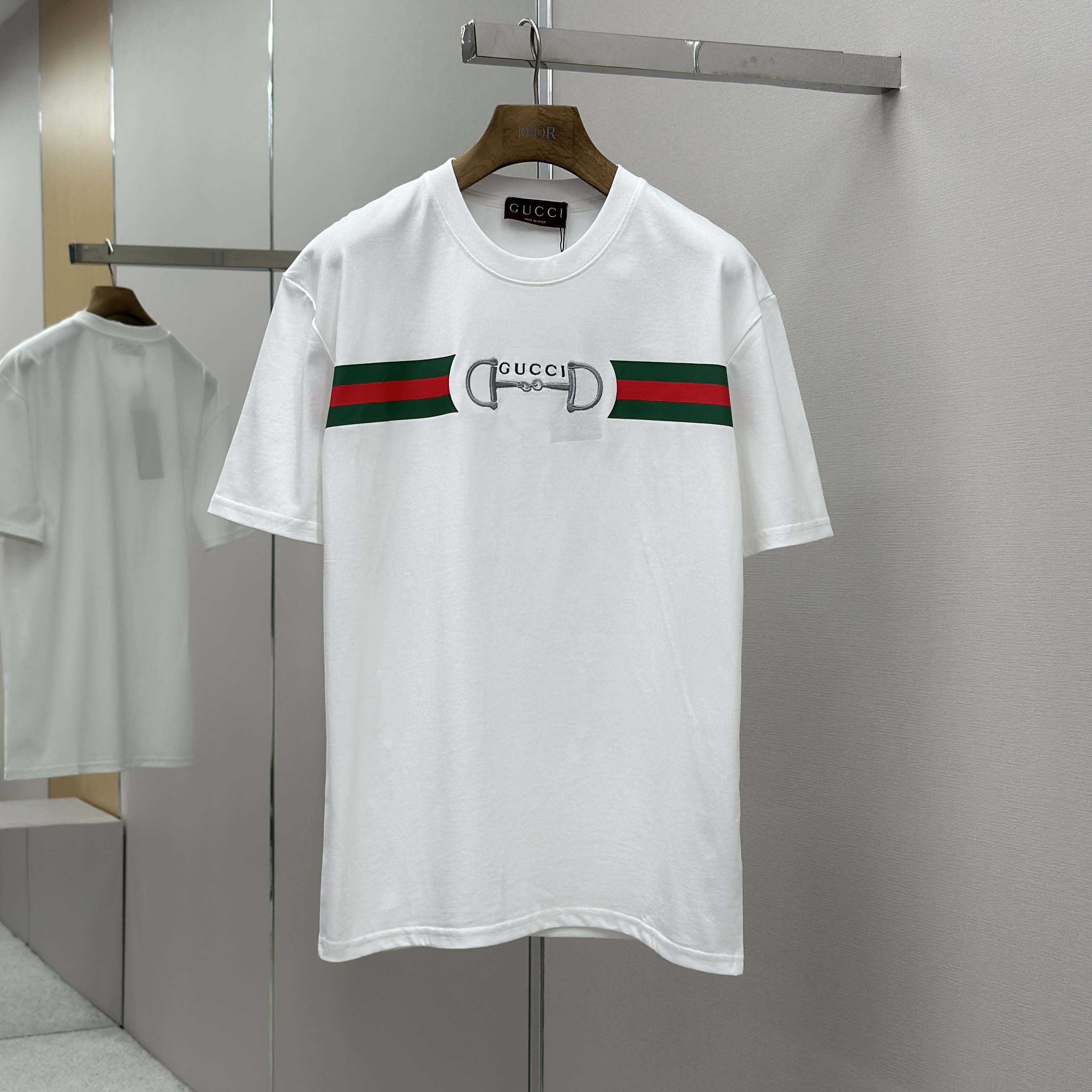 Gucci Cotton Jersey T-shirt With Embroidery - DopestKickz