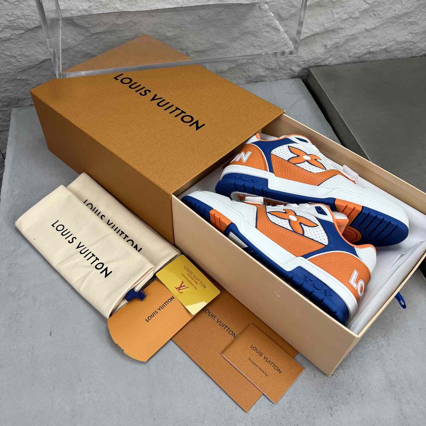 Louis Vuitton LV Trainer Sneaker - DopestKickz