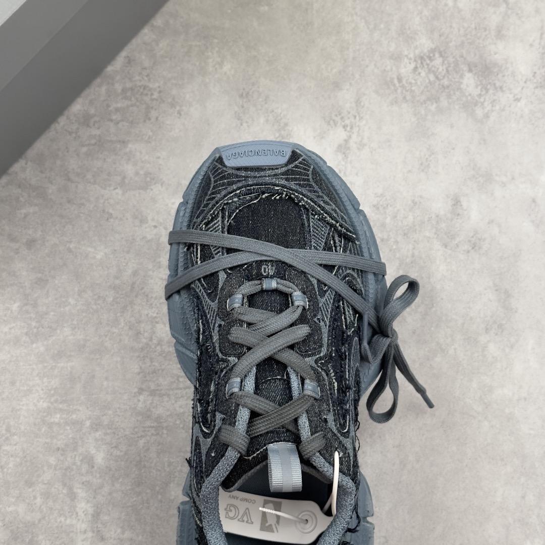 Balenciaga 3XL Distressed Lace-up Sneakers - DopestKickz