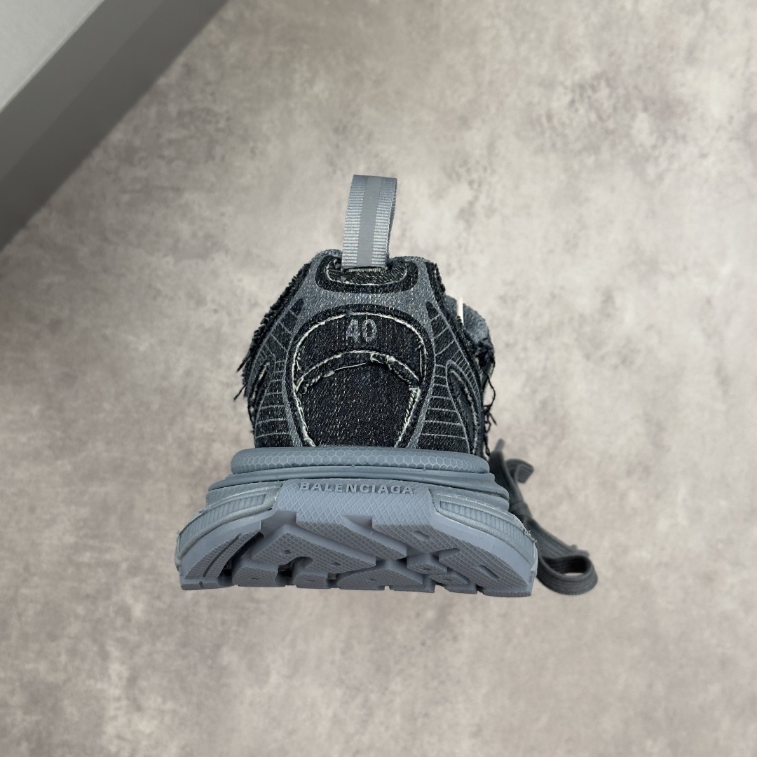 Balenciaga 3XL Distressed Lace-up Sneakers - DopestKickz
