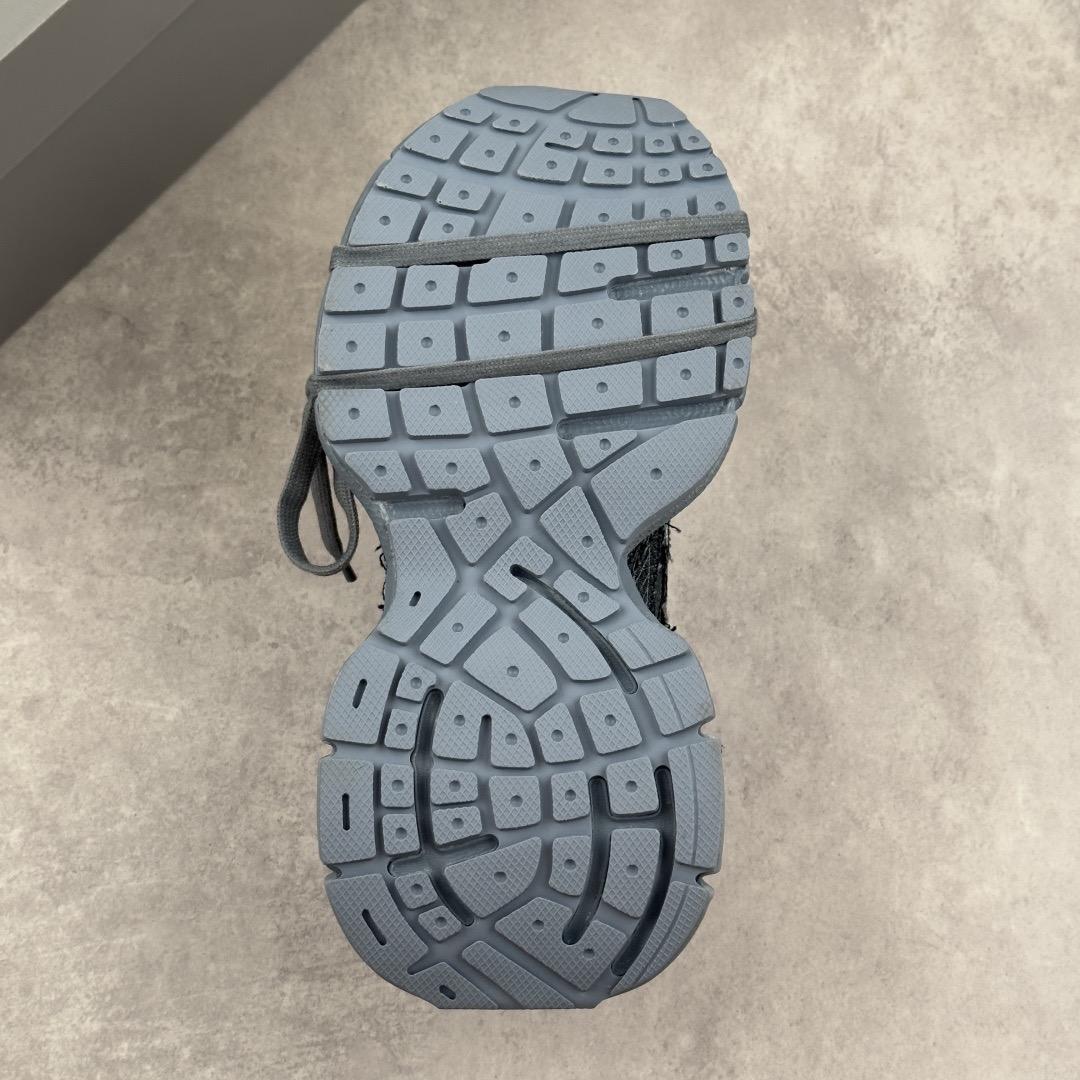 Balenciaga 3XL Distressed Lace-up Sneakers - DopestKickz