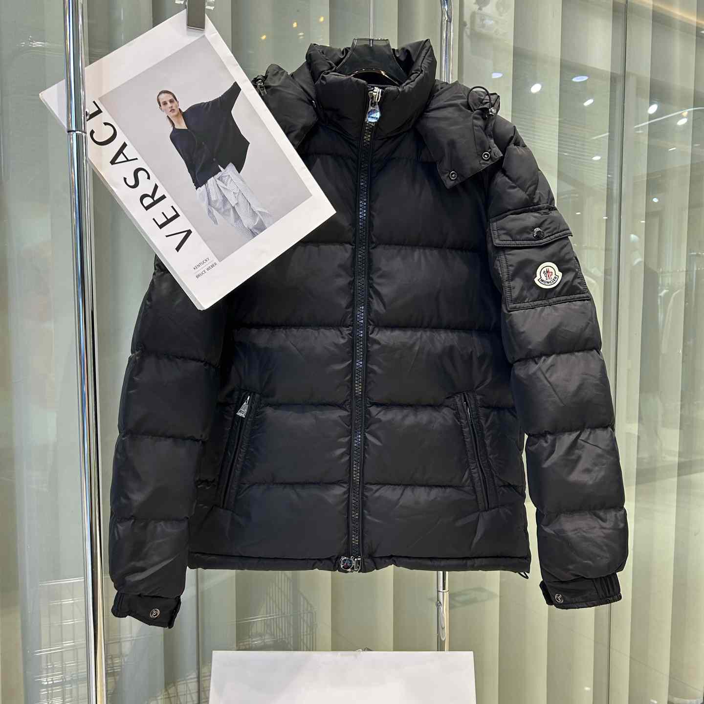 Moncler Maya Matte Short Down Jacket - DopestKickz