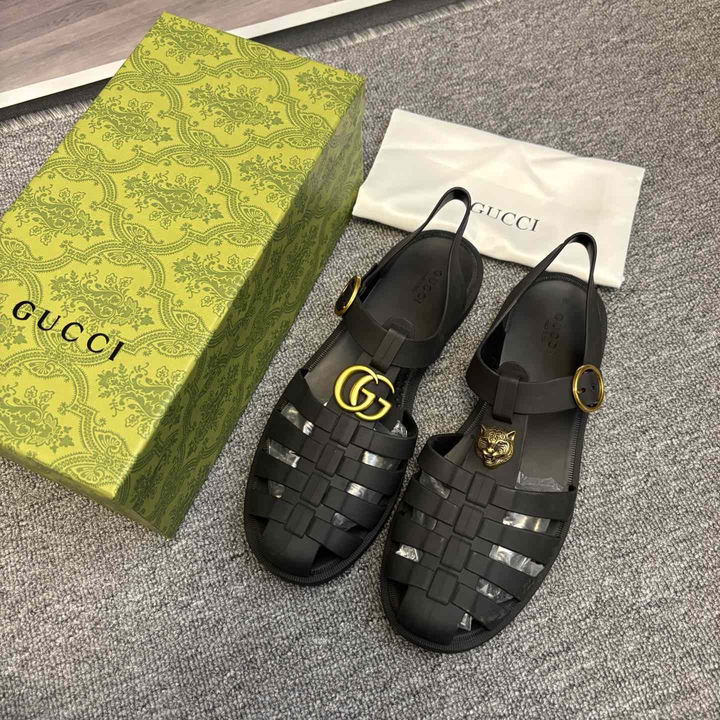Gucci Sandal With Double G - DopestKickz