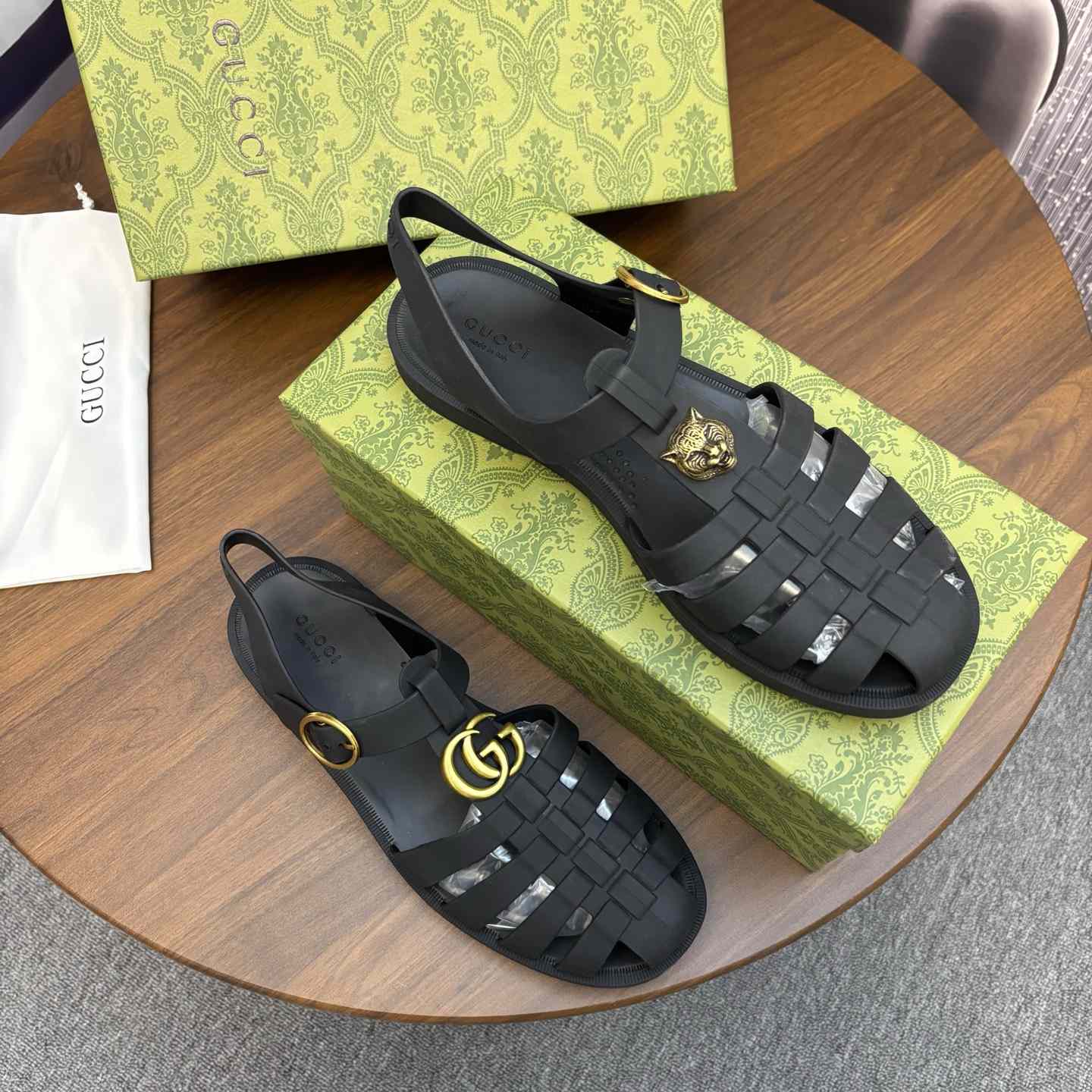 Gucci Sandal With Double G - DopestKickz