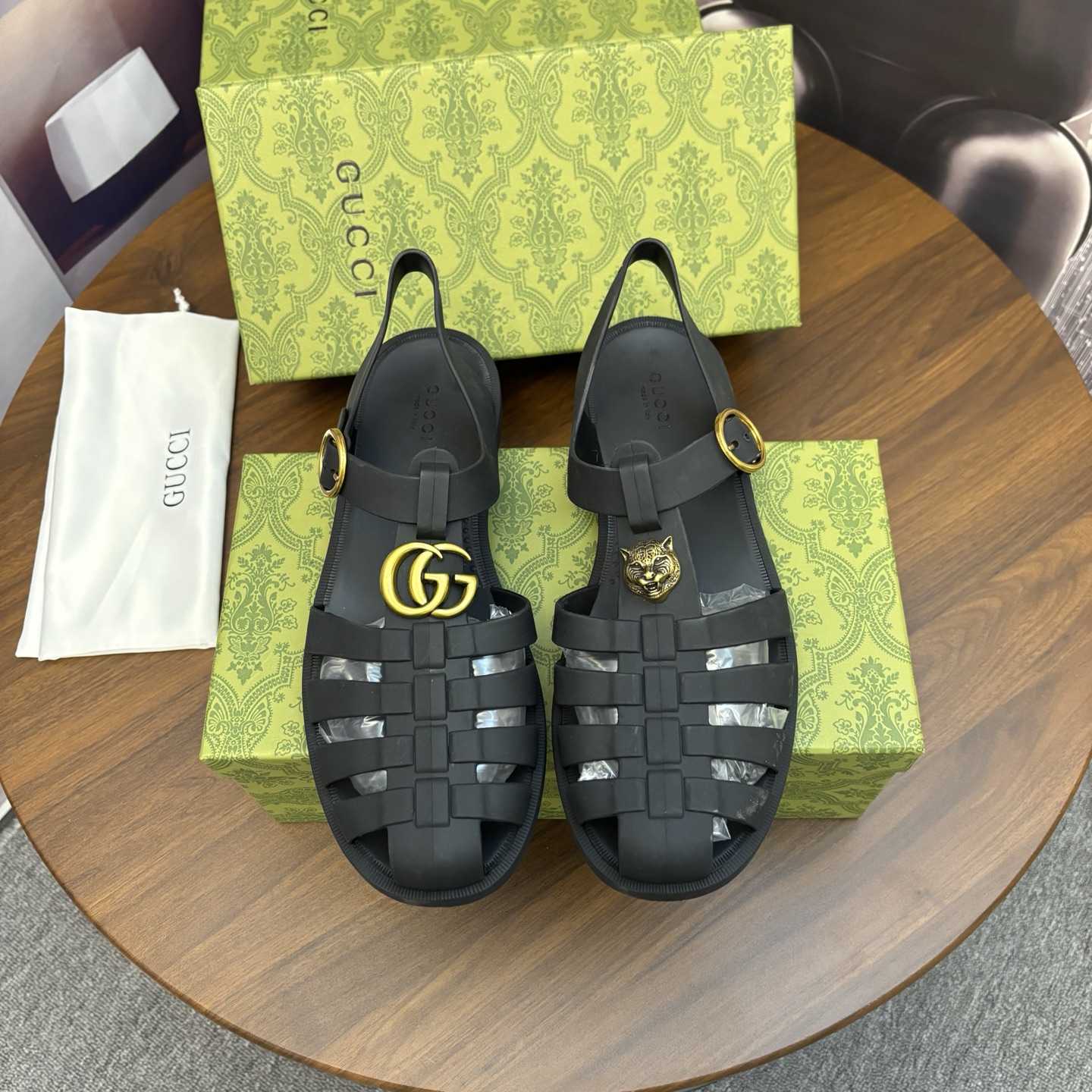 Gucci Sandal With Double G - DopestKickz