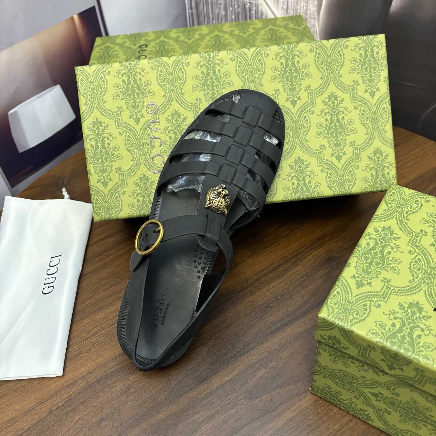 Gucci Sandal With Double G - DopestKickz