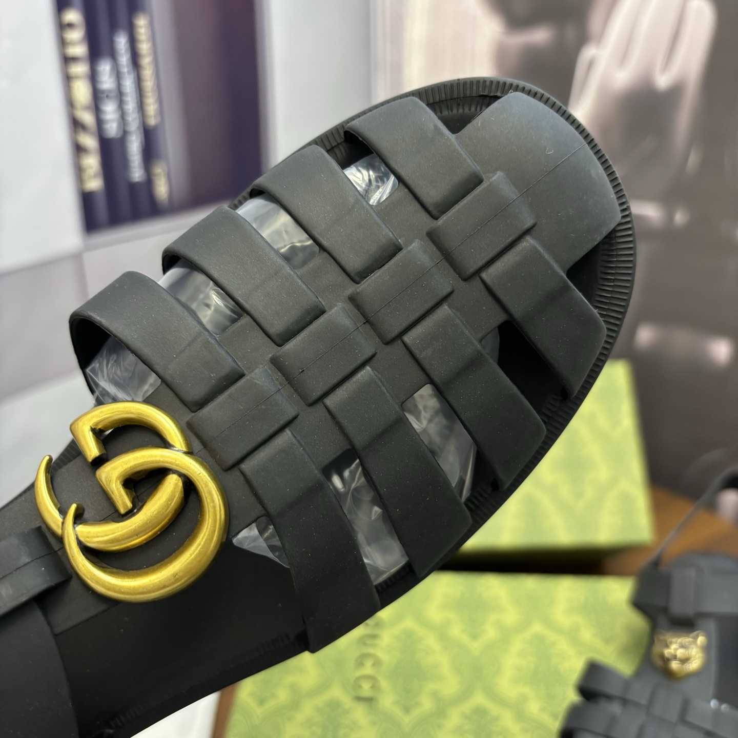 Gucci Sandal With Double G - DopestKickz