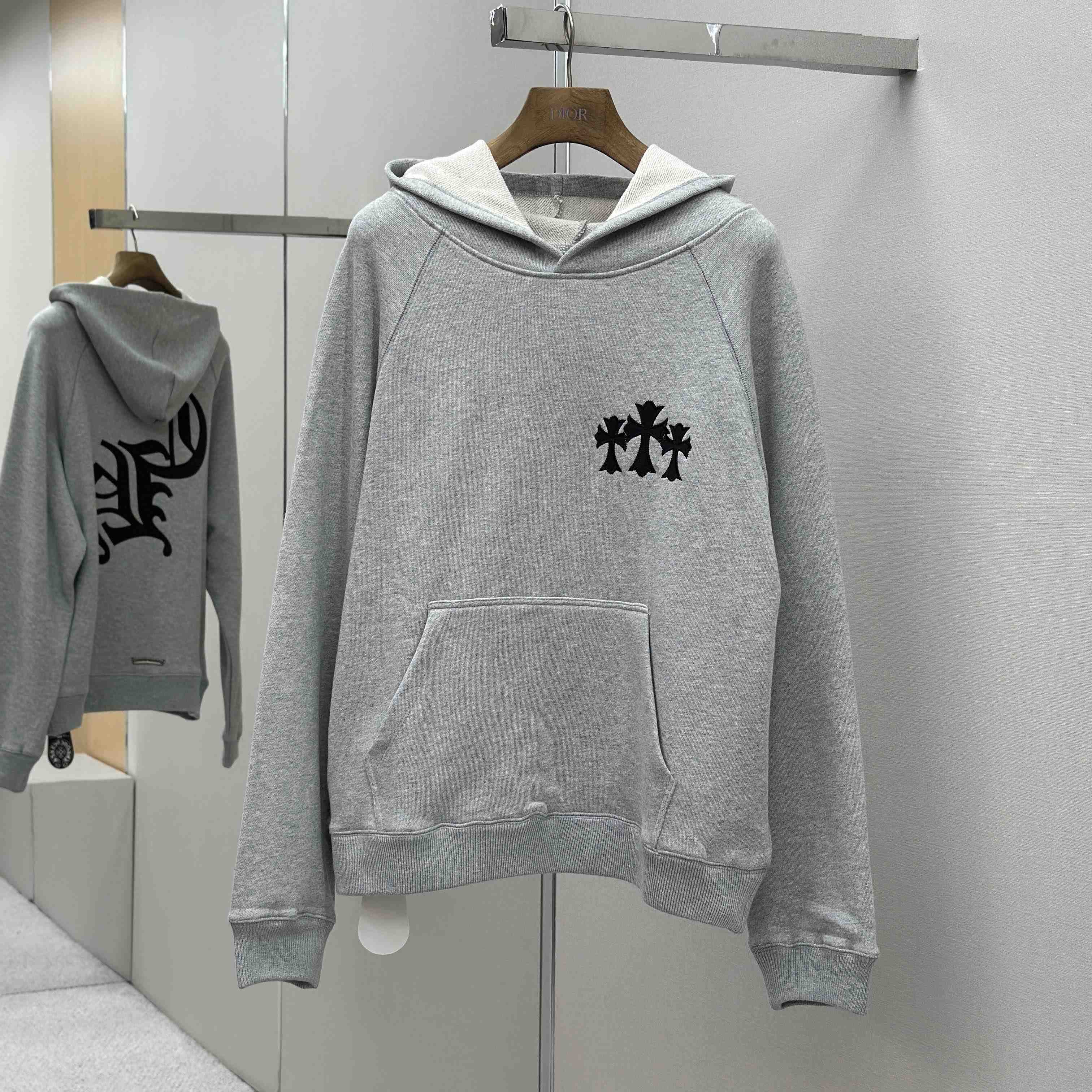 Chrome Heart Cotton Hoodie - DopestKickz