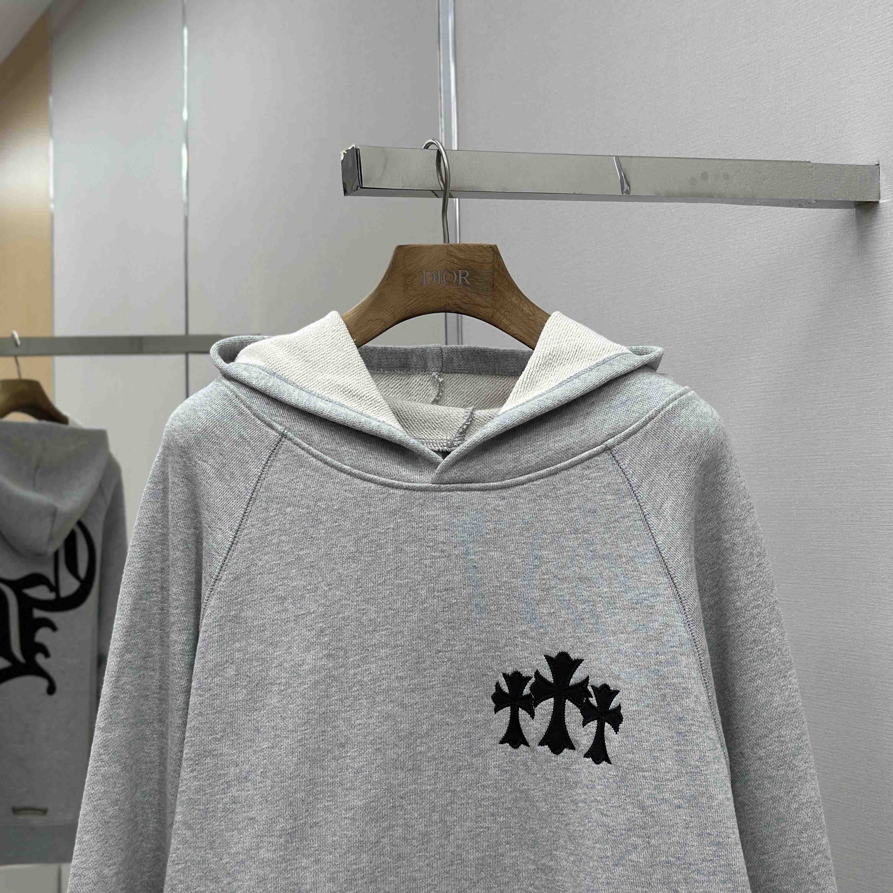 Chrome Heart Cotton Hoodie - DopestKickz