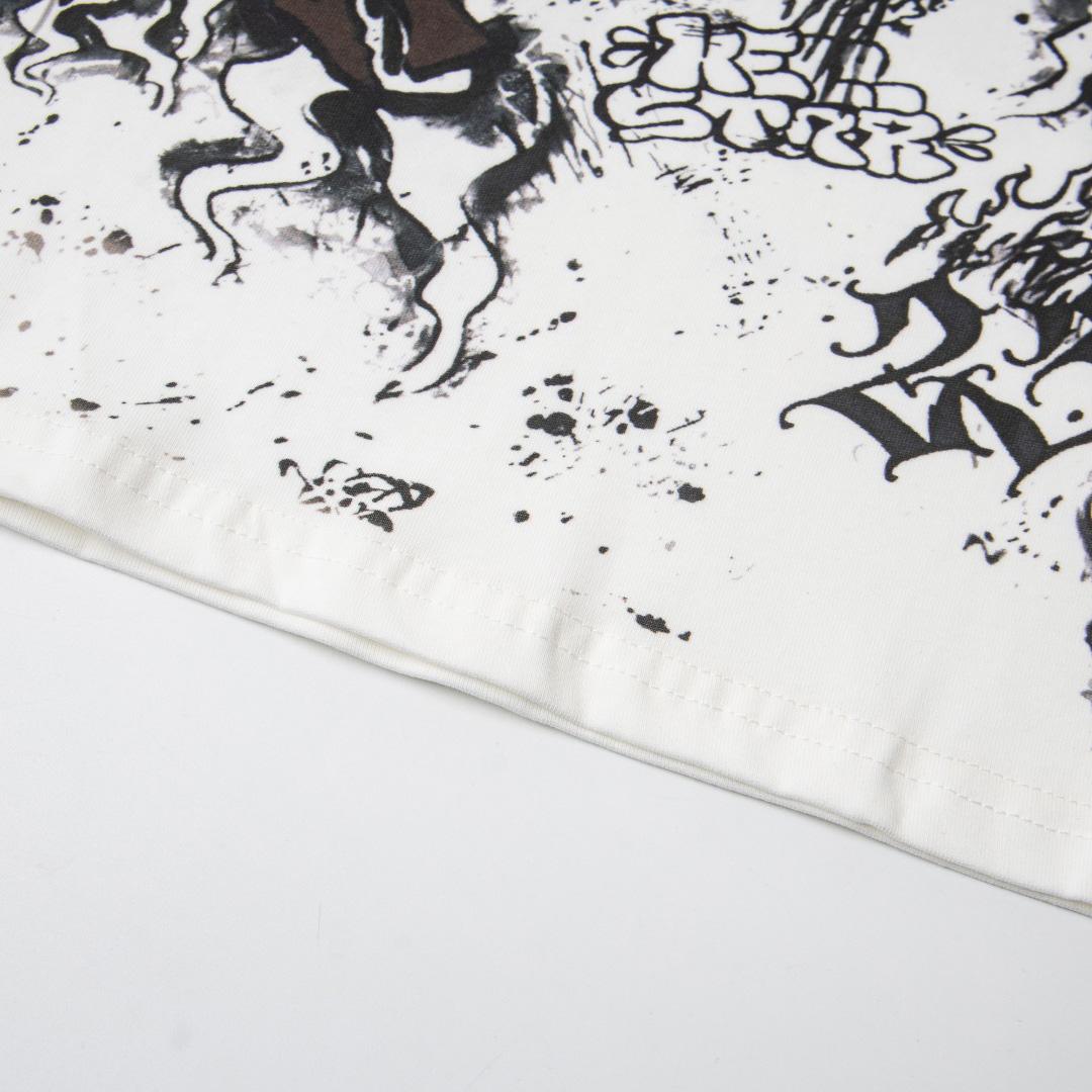 Hellstar Graffiti Long-Sleeve 'White' - DopestKickz