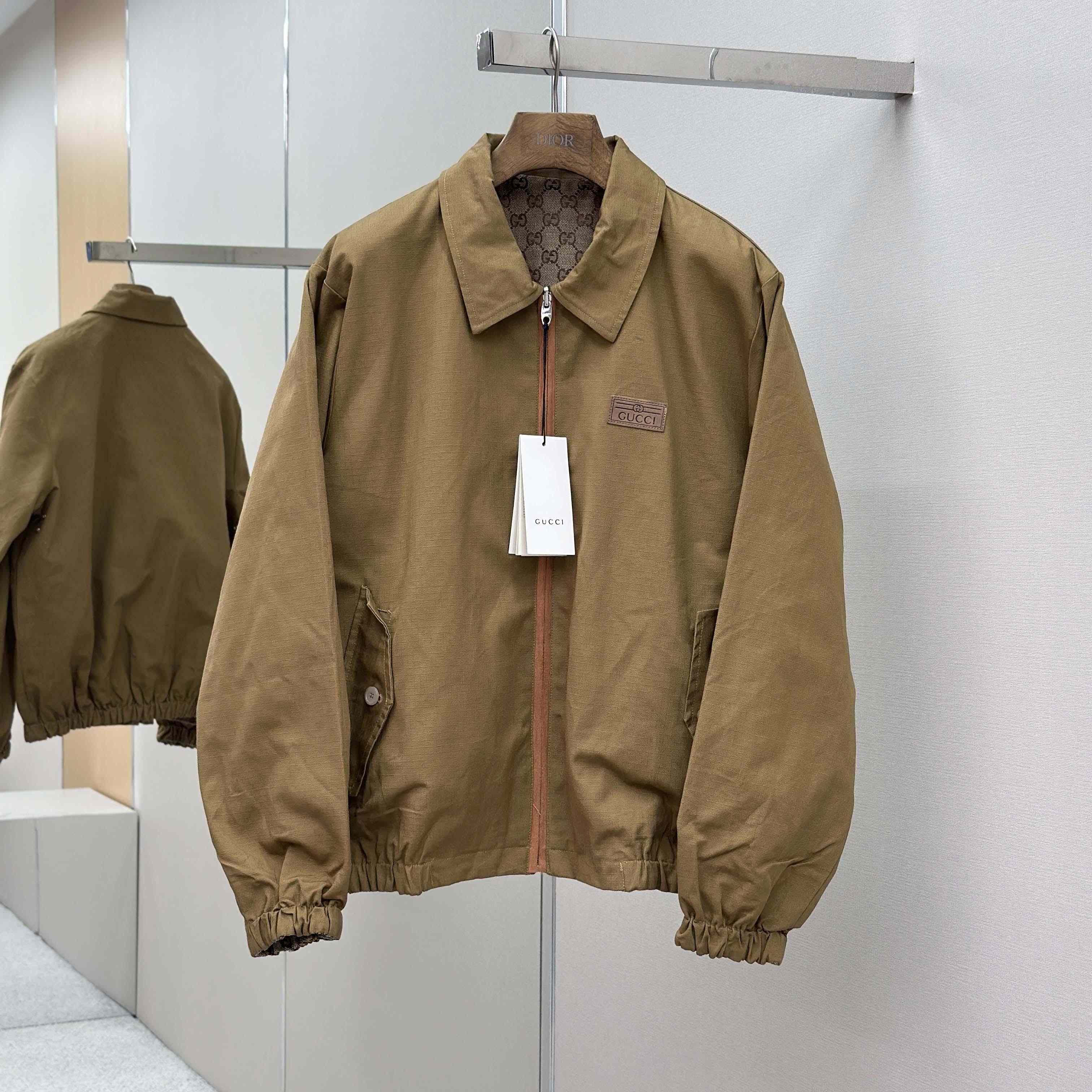 Gucci Reversible GG Jacket - DopestKickz