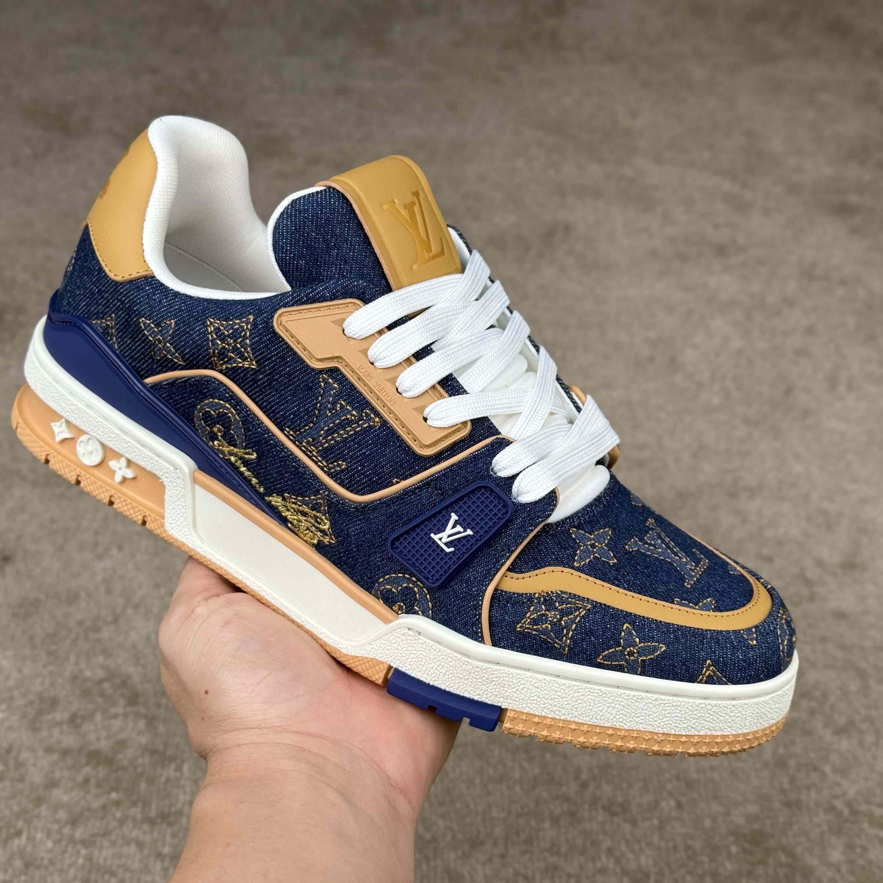 Louis Vuitton LV Trainer Sneaker    - DopestKickz