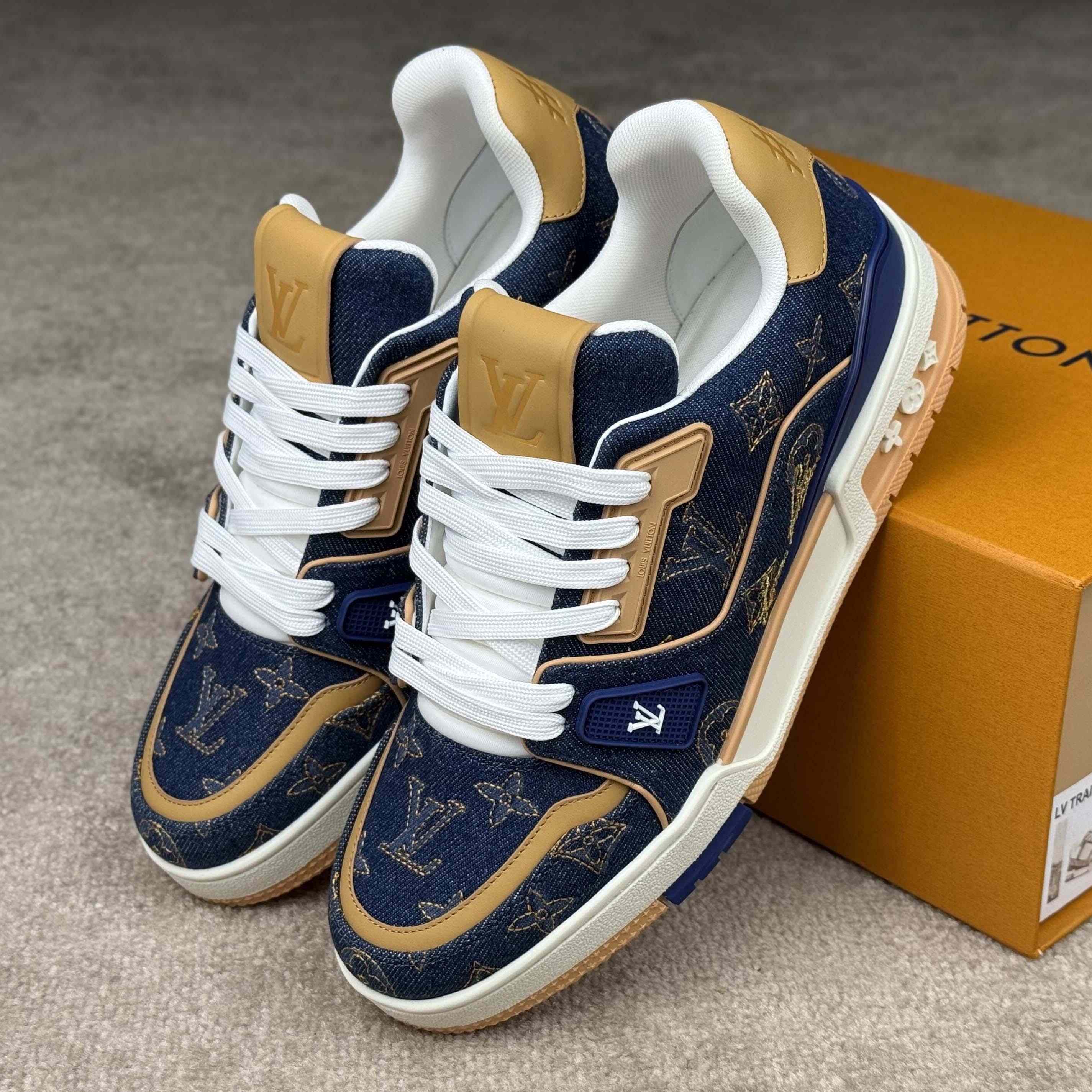 Louis Vuitton LV Trainer Sneaker    - DopestKickz