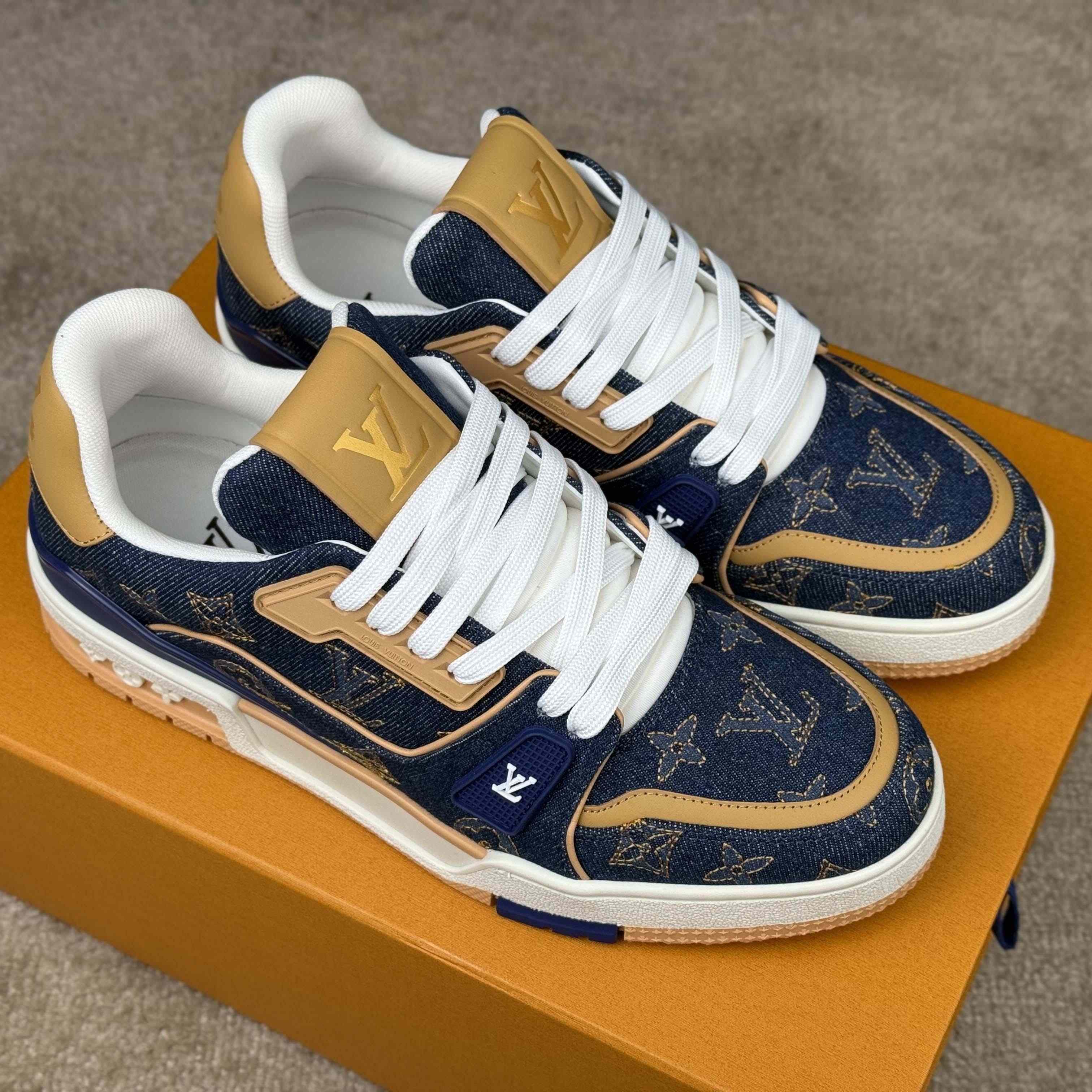Louis Vuitton LV Trainer Sneaker    - DopestKickz